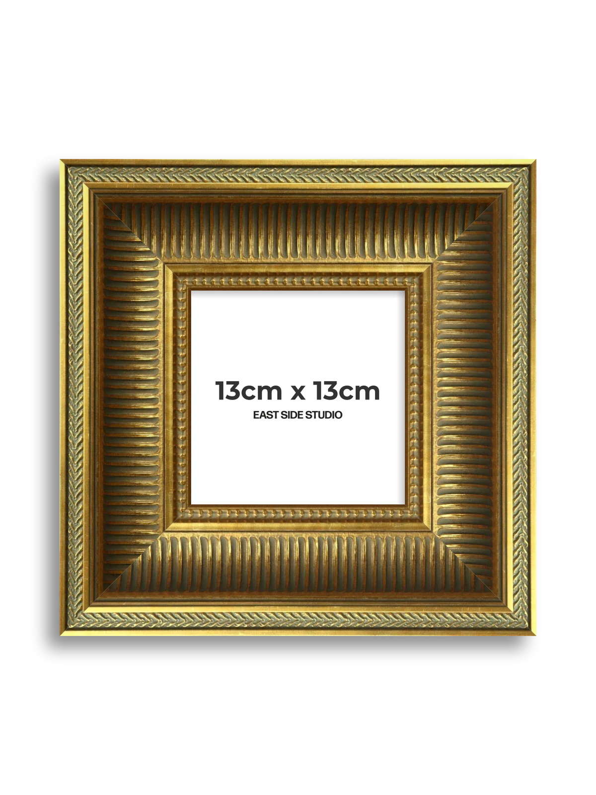 Portico Gold 13cm x 13cm picture frame