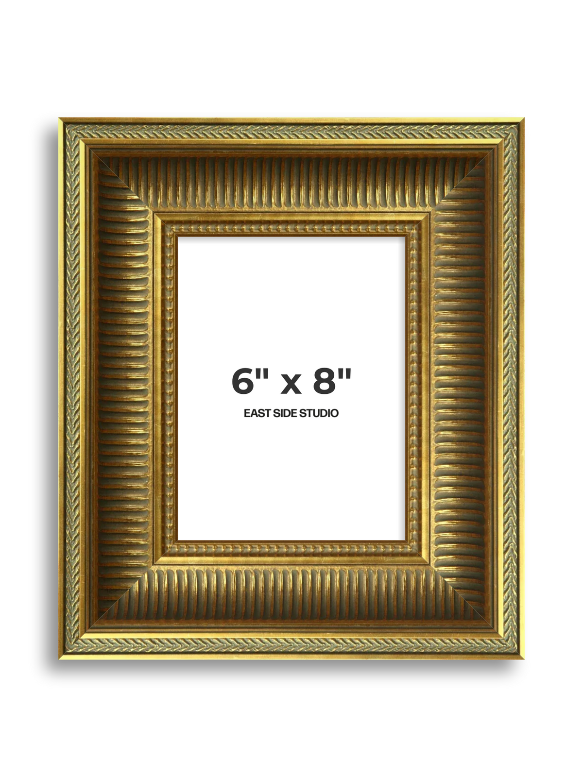 Portico Gold 6" x 8" picture frame