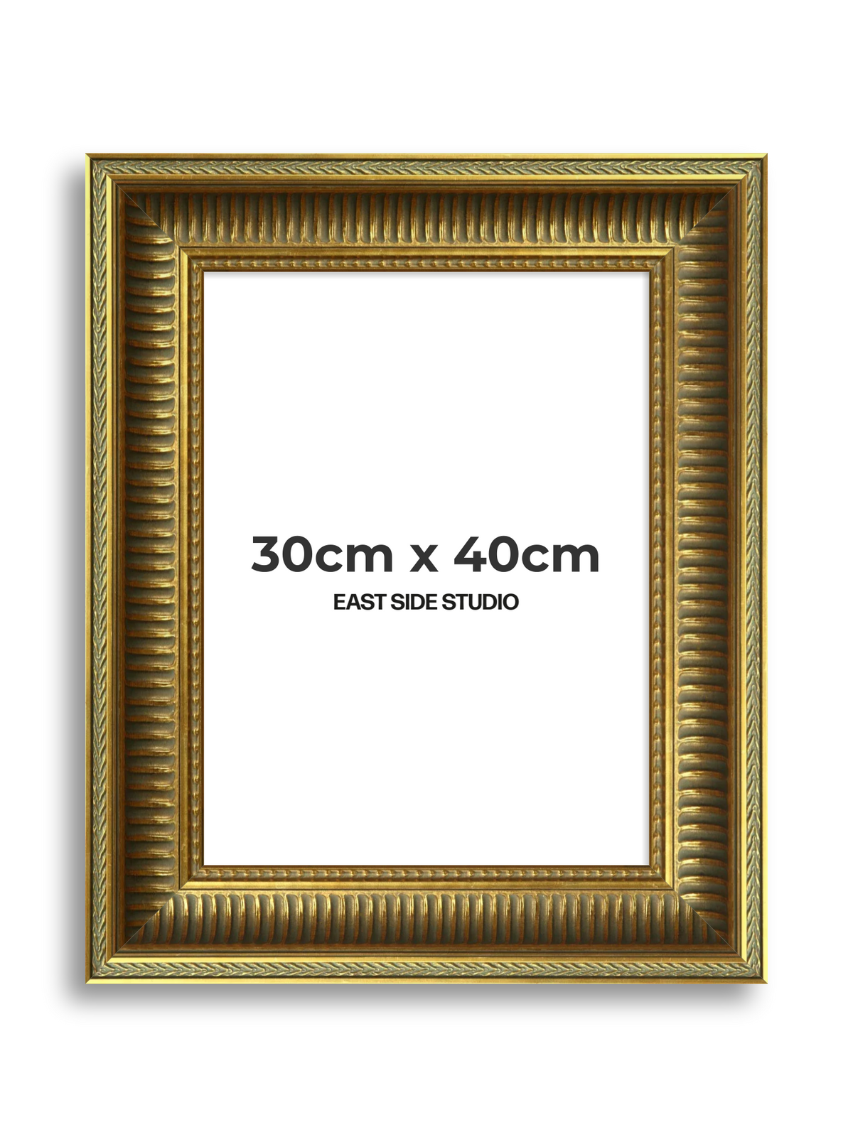 Portico Gold 30cm x 40cm picture frame