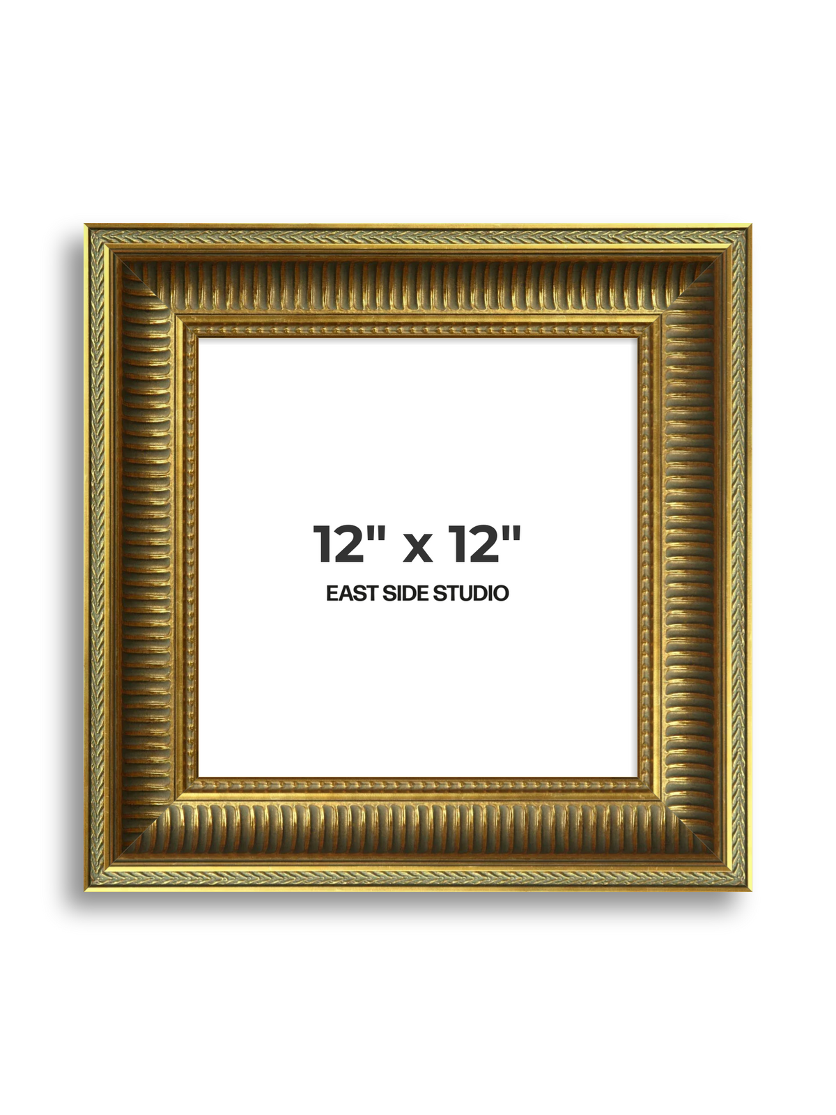 Portico Gold 12" x 12" picture frame