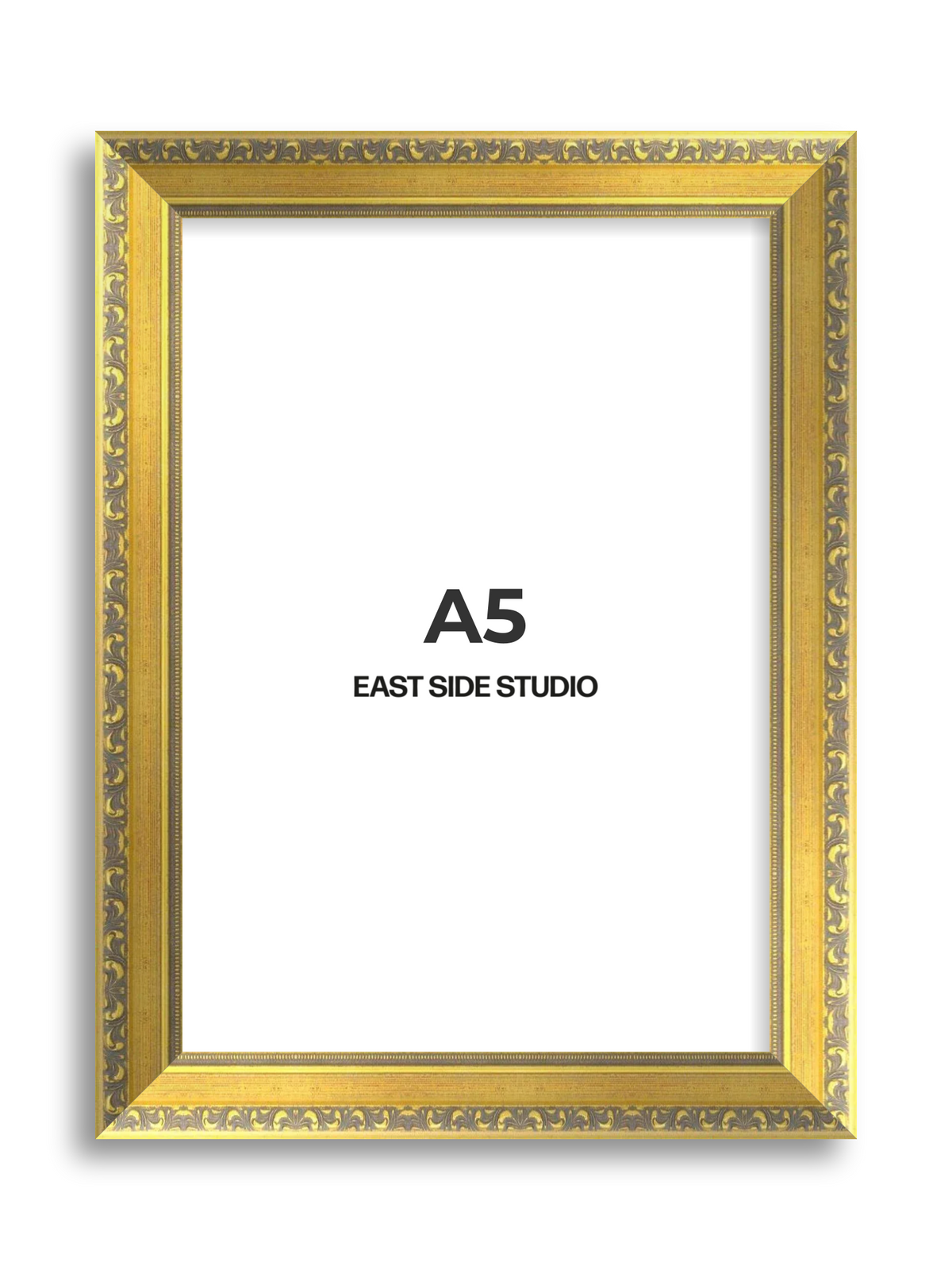 Florin Gold A5 picture frame