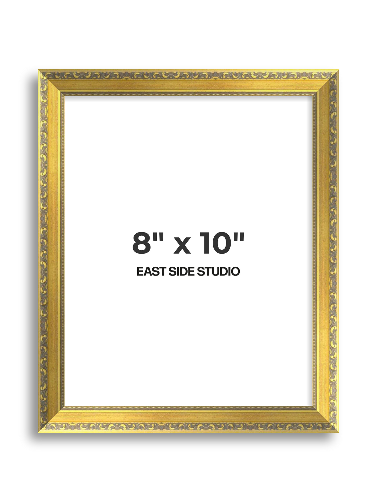 Florin Gold 8" x 10" picture frame