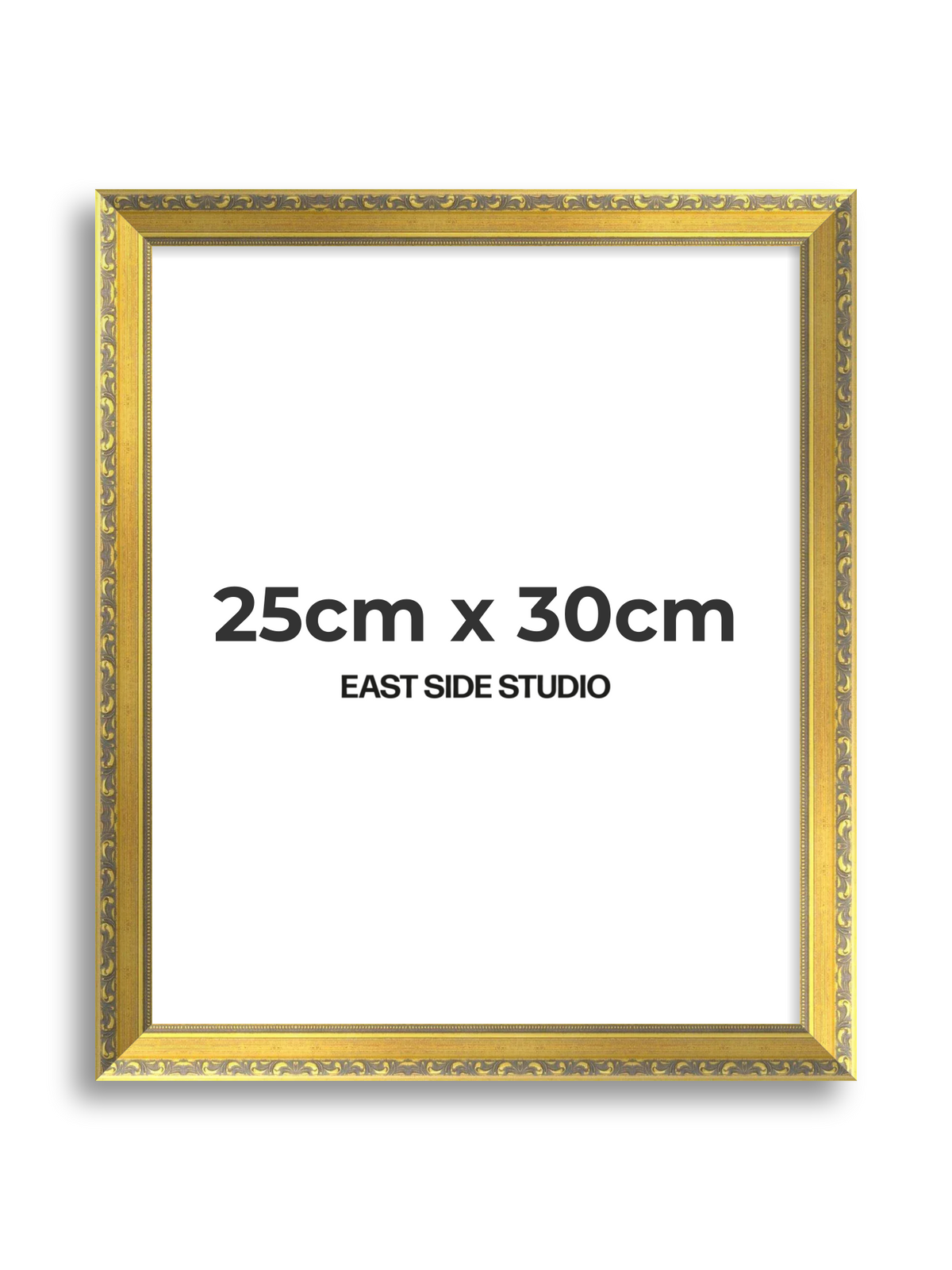 Florin Gold 25cm x 30cm picture frame