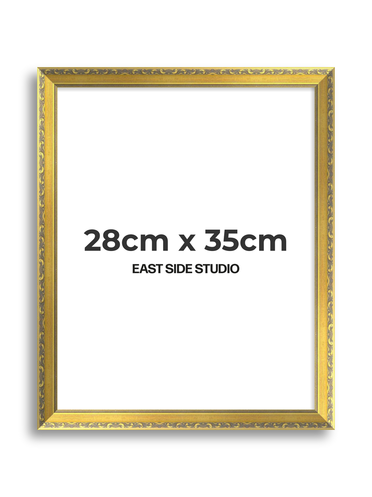 Florin Gold 28cm x 35cm picture frame