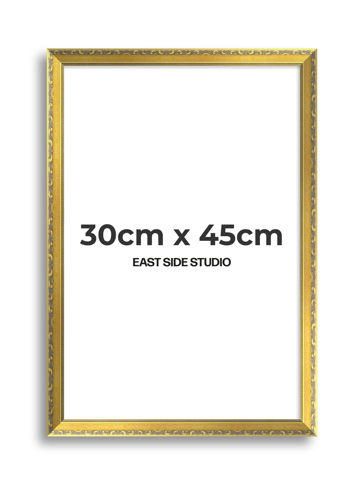 Florin Gold 30cm x 45cm picture frame