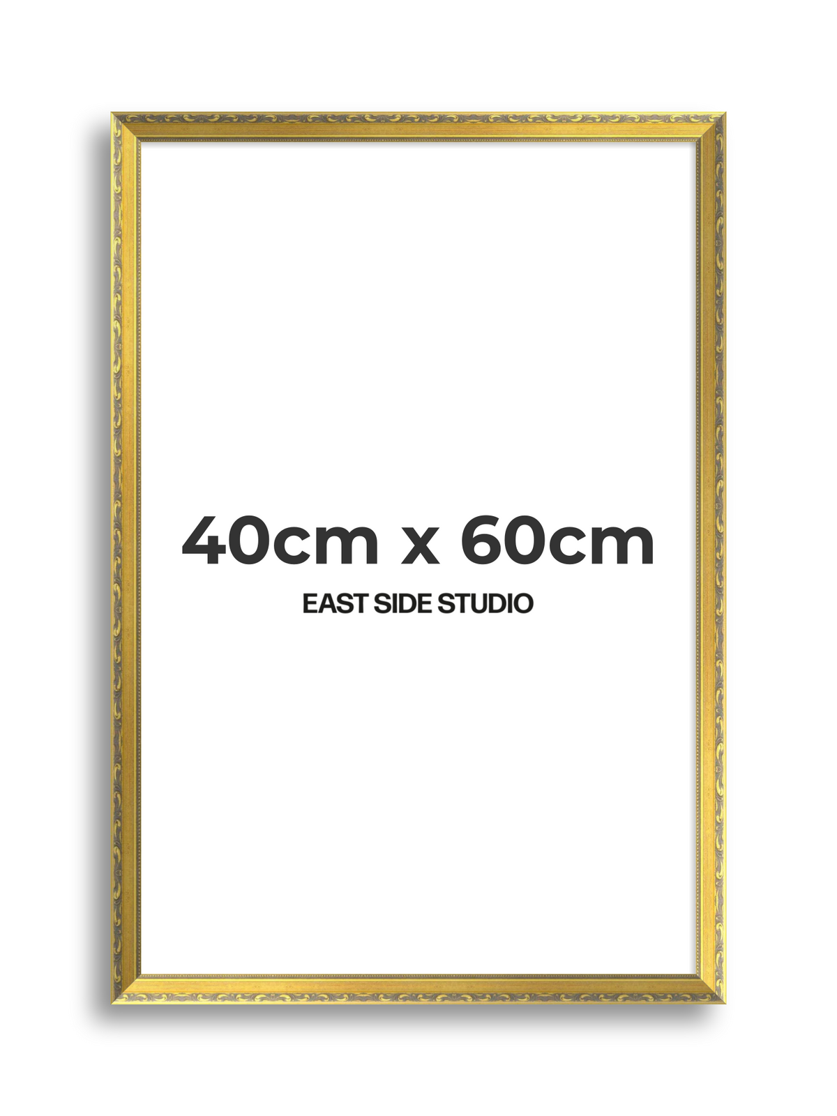 Florin Gold 40cm x 60cm picture frame