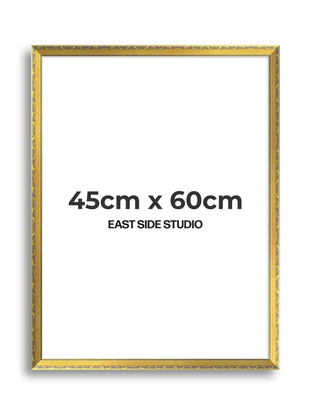 Florin Gold 45cm x 60cm picture frame