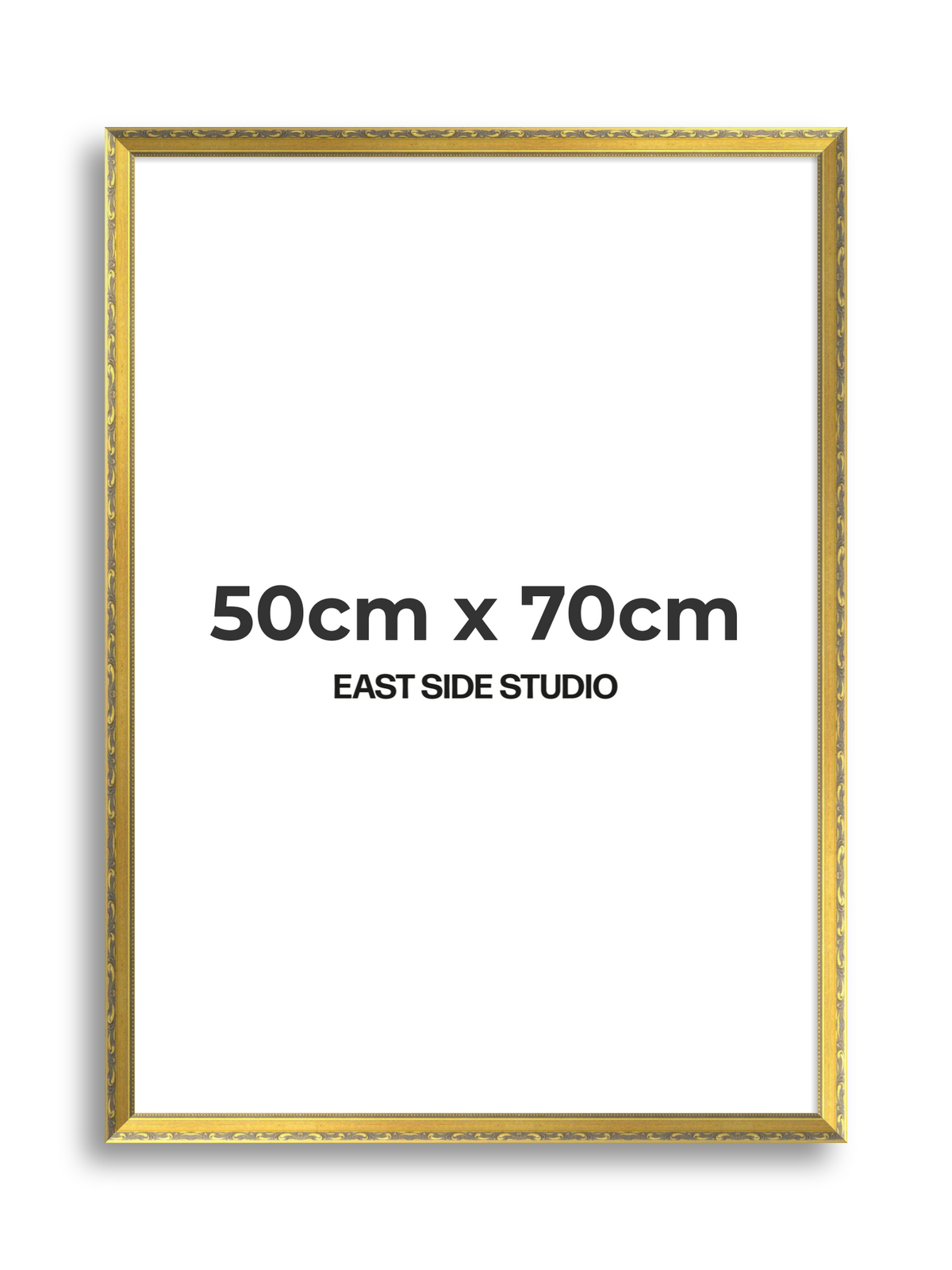 Florin Gold 50cm x 70cm picture frame