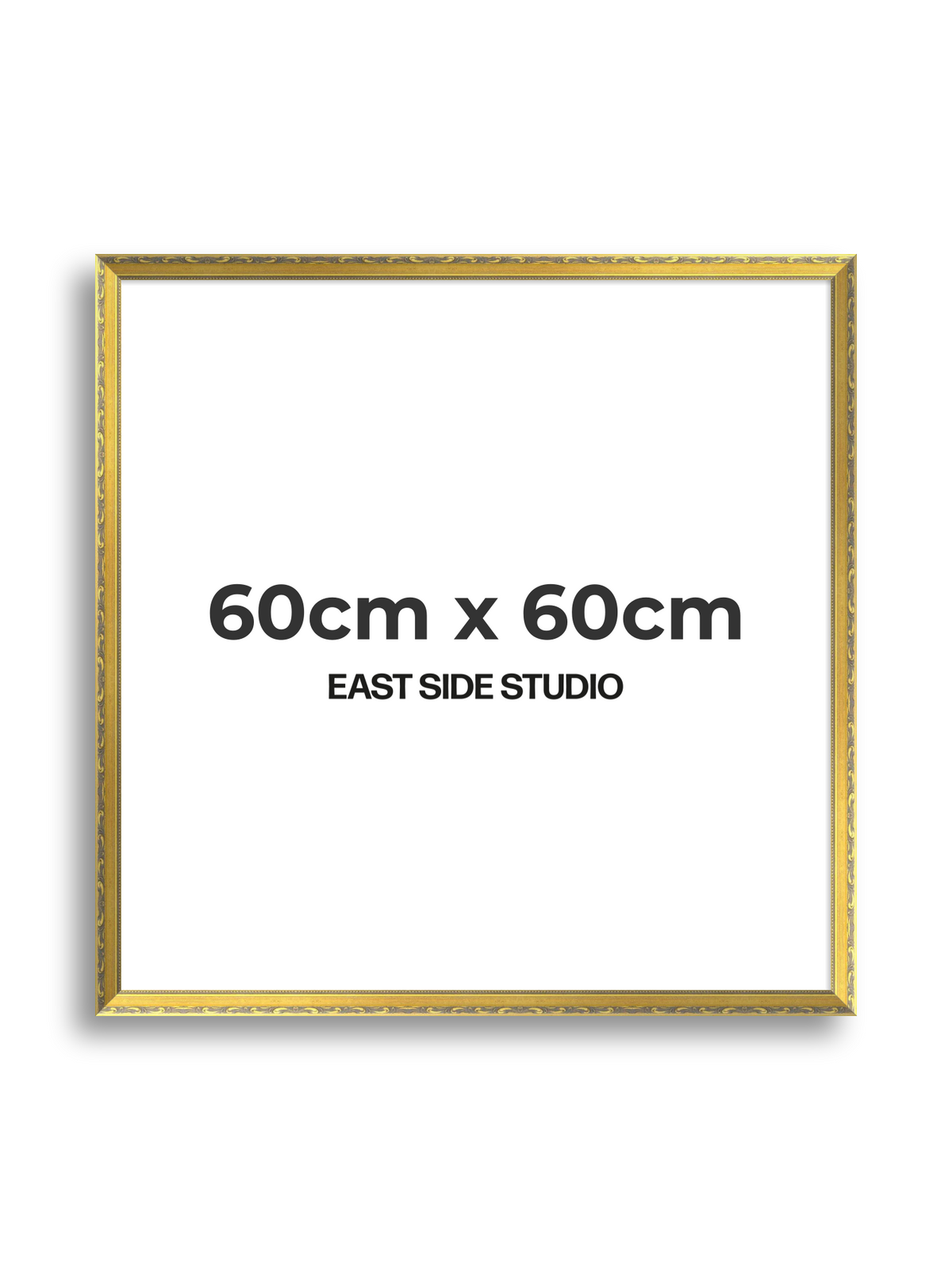Florin Gold 60cm x 60cm picture frame