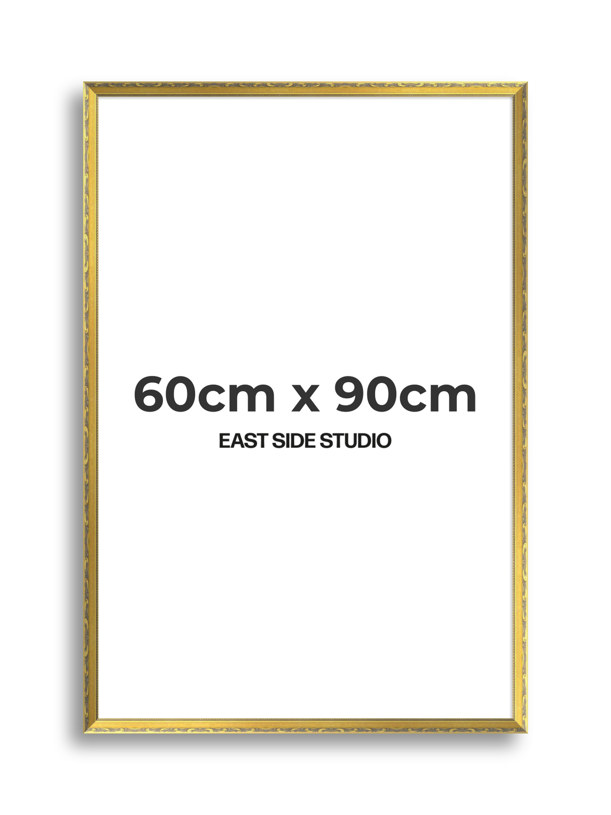 Florin Gold 60cm x 90cm picture frame