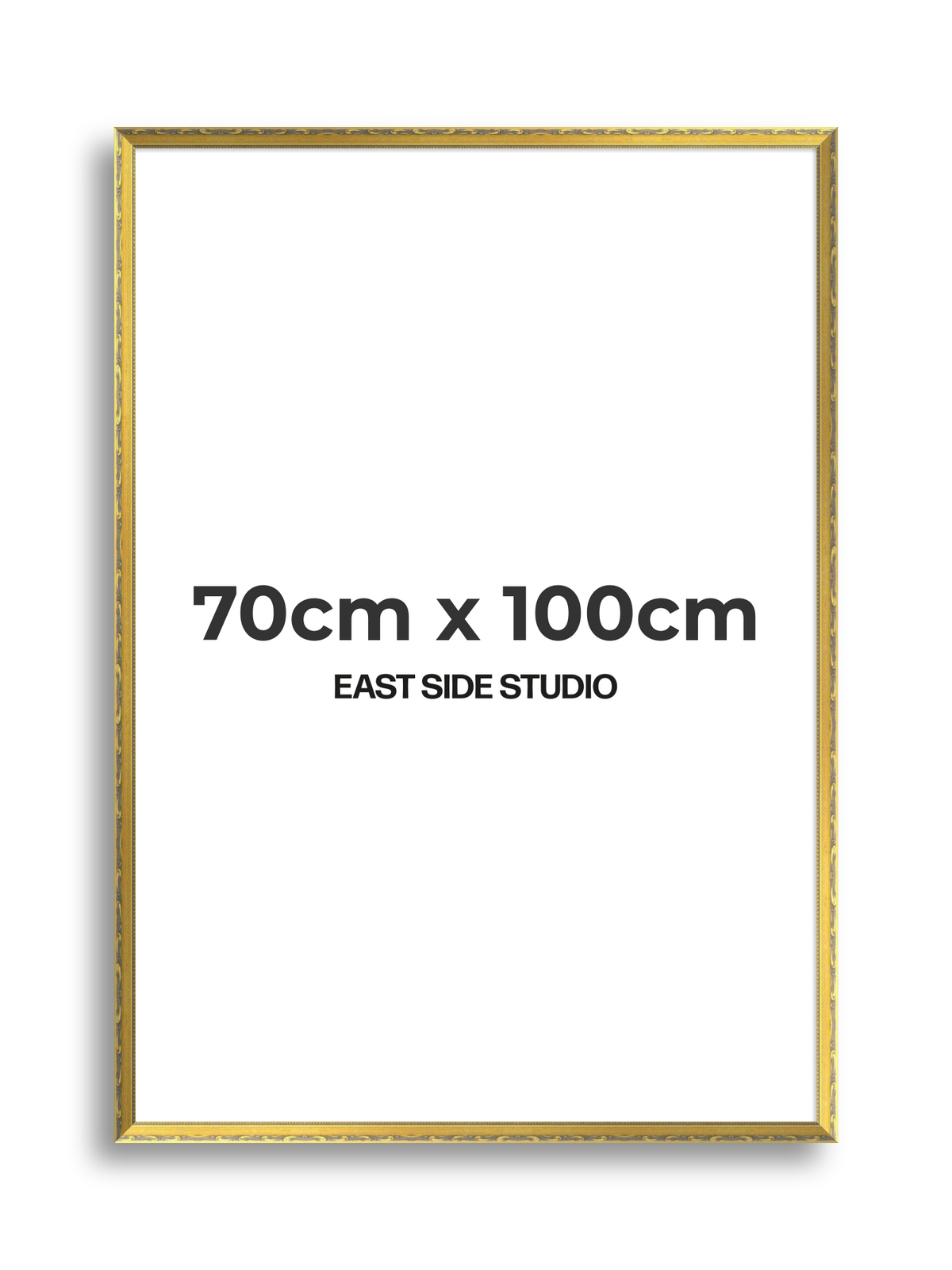 Florin Gold 70cm x 100cm picture frame