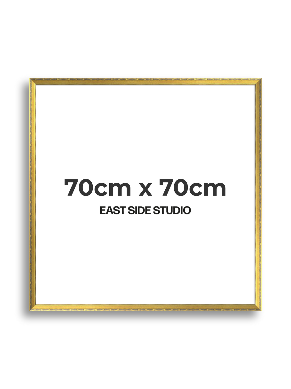 Florin Gold 70cm x 70cm picture frame