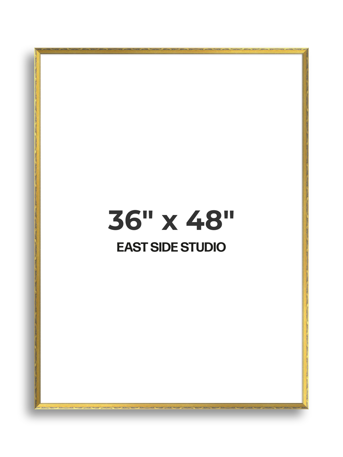 Florin Gold 36" x 48" picture frame