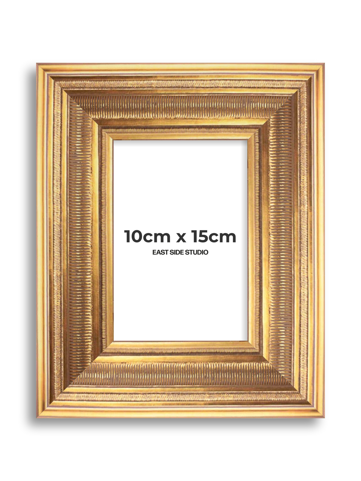 Colonnade Gold 10cm x 15cm picture frame