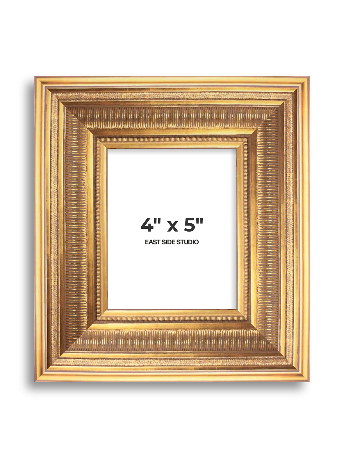 Colonnade Gold 4" x 5" picture frame