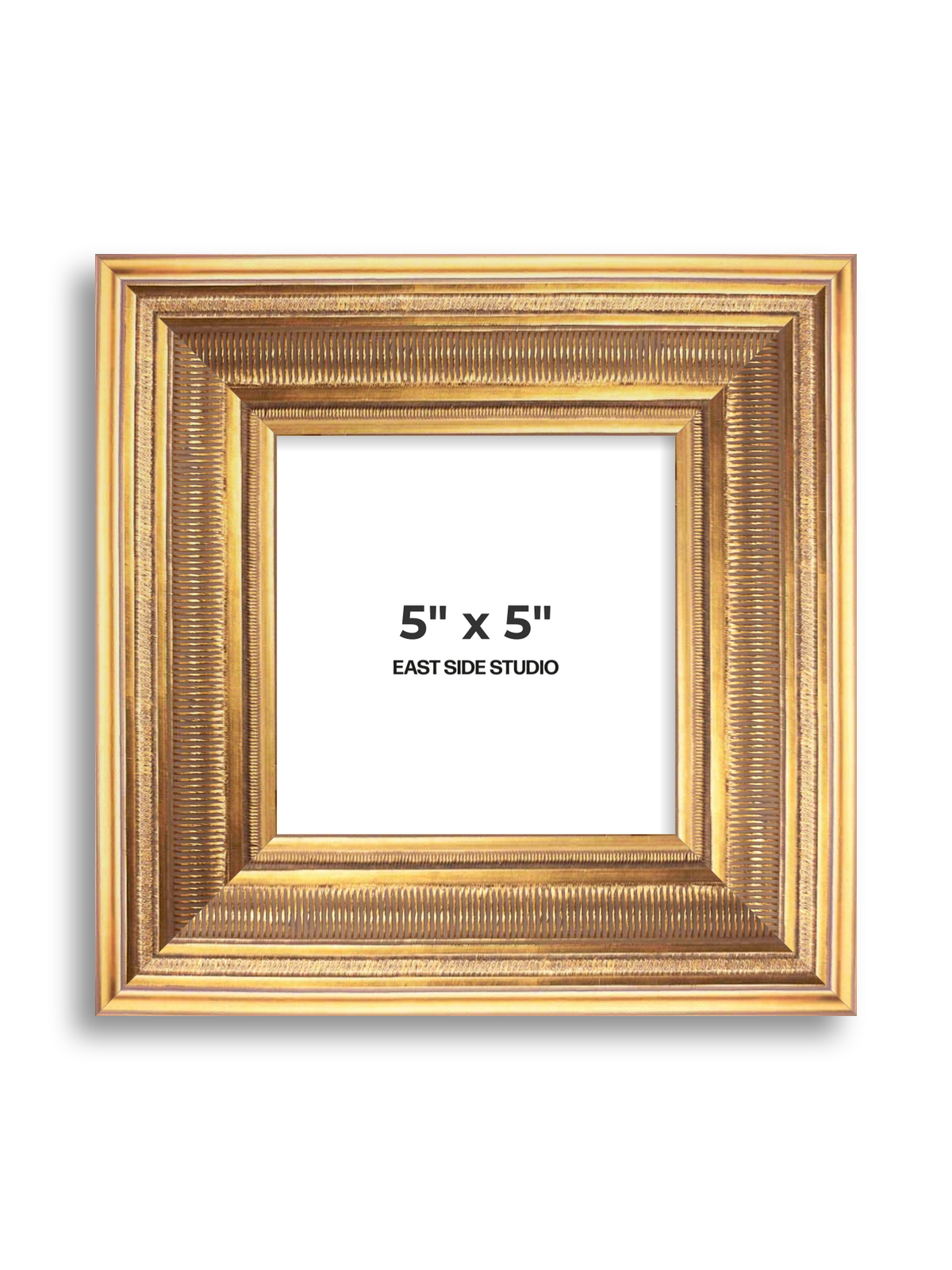 Colonnade Gold 5" x 5" picture frame