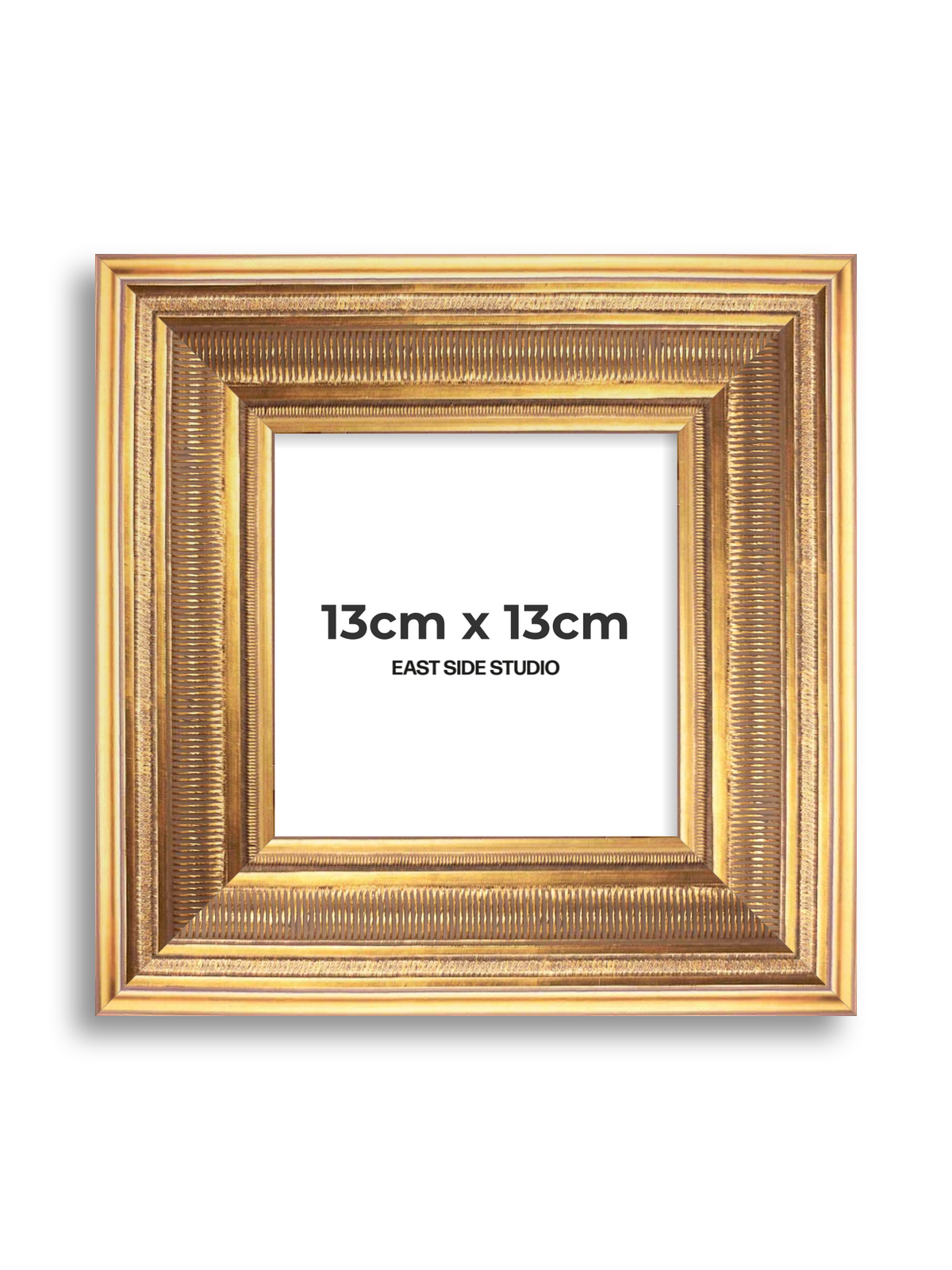 Colonnade Gold 13cm x 13cm picture frame