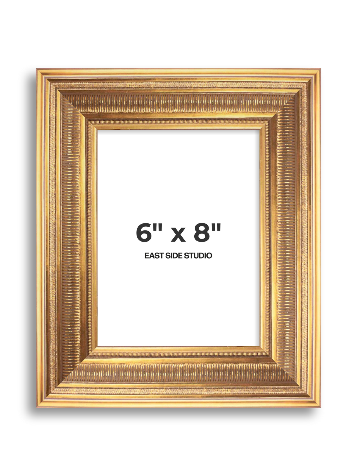 Colonnade Gold 6" x 8" picture frame