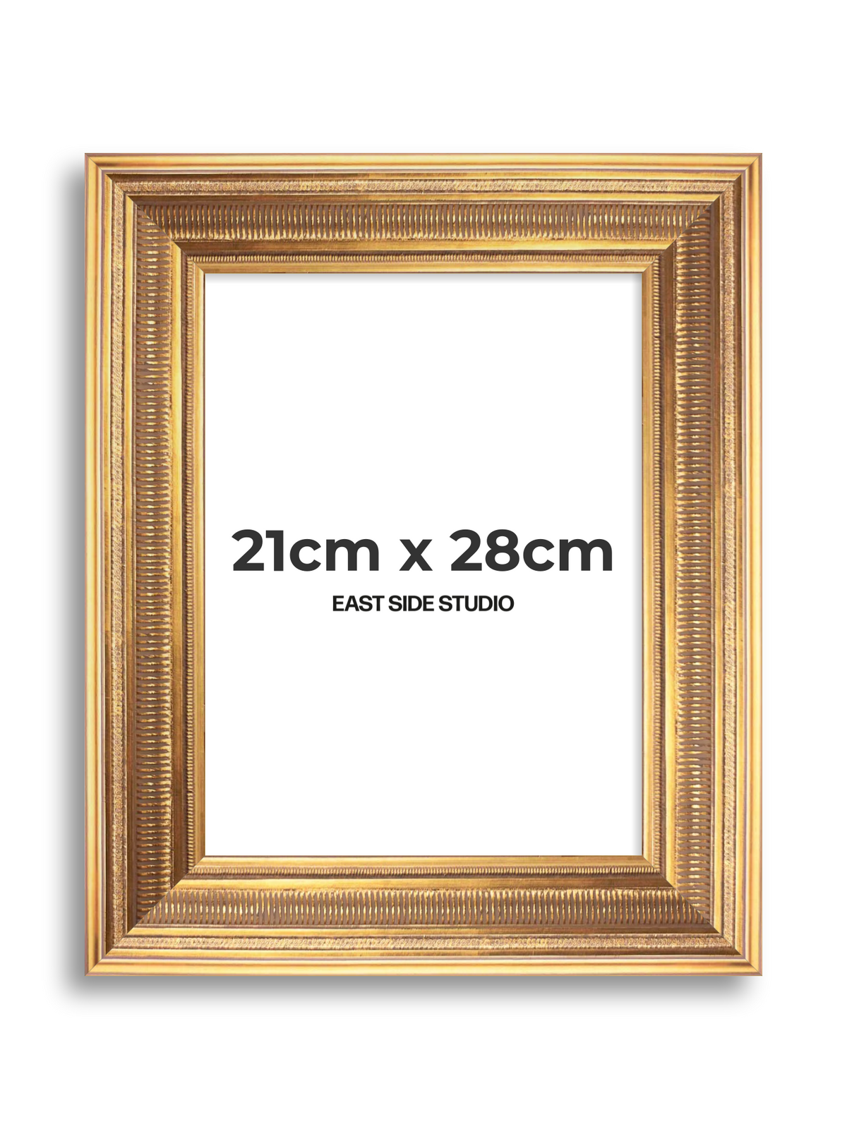 Colonnade Gold 21cm x 28cm picture frame