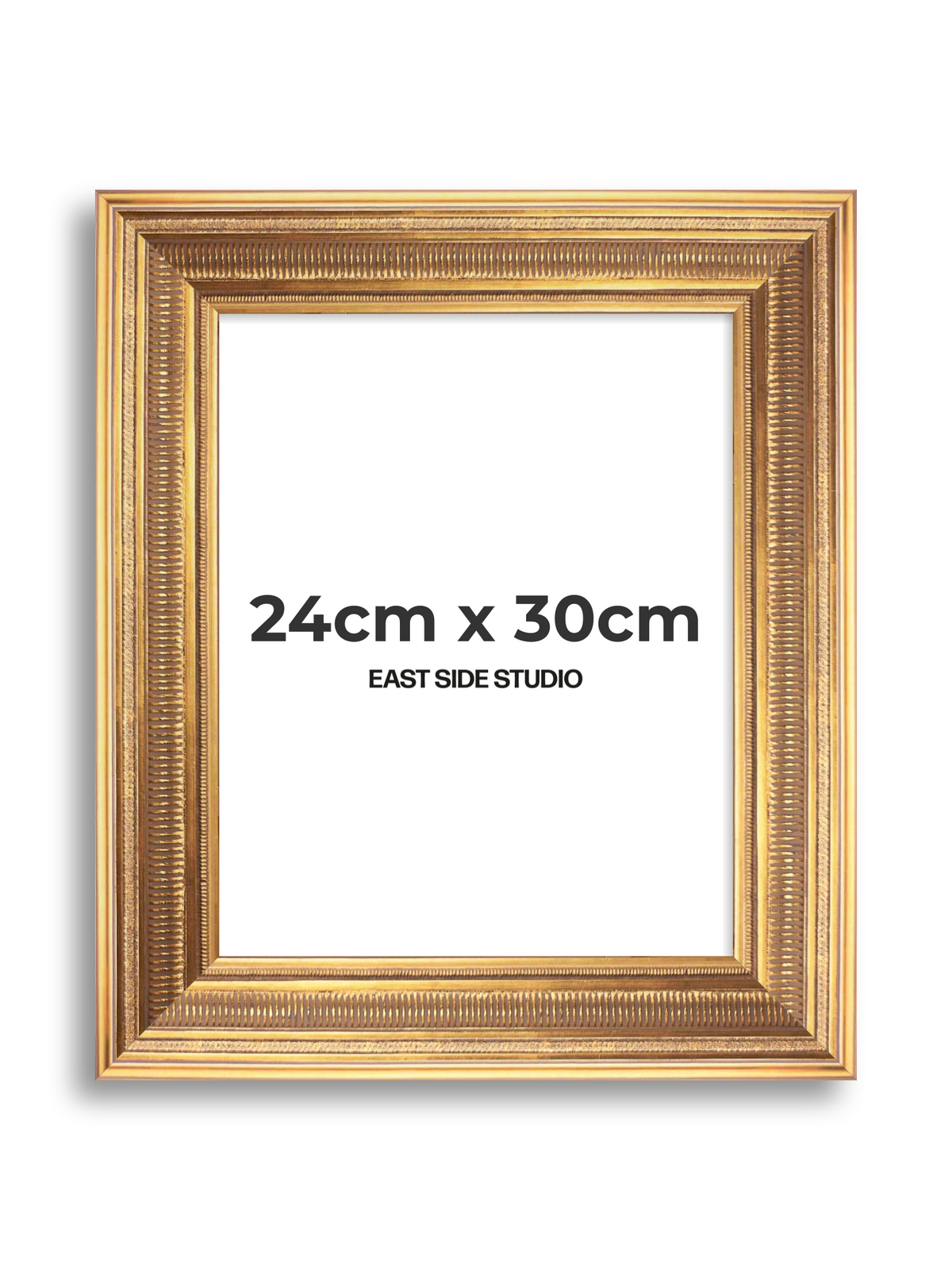 Colonnade Gold 24cm x 30cm picture frame