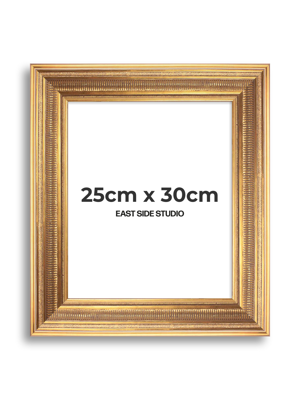 Colonnade Gold 25cm x 30cm picture frame