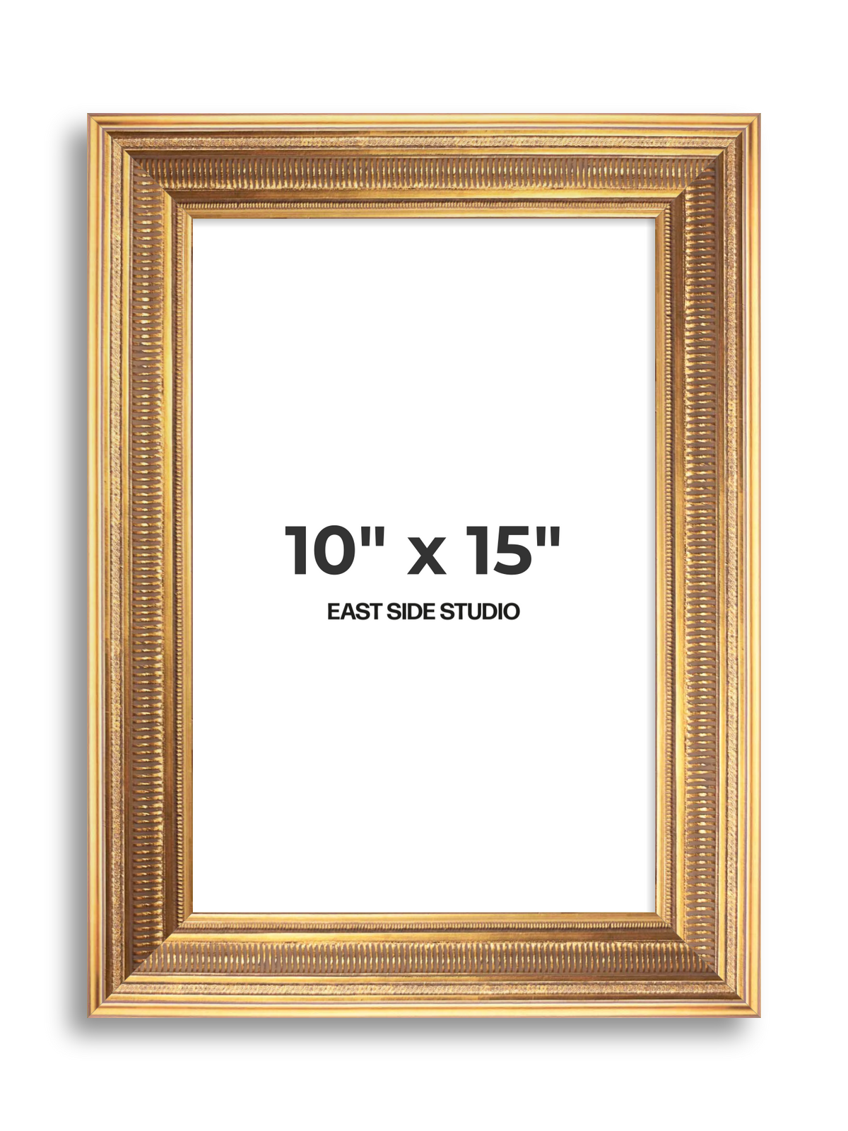 Colonnade Gold 10" x 15" picture frame