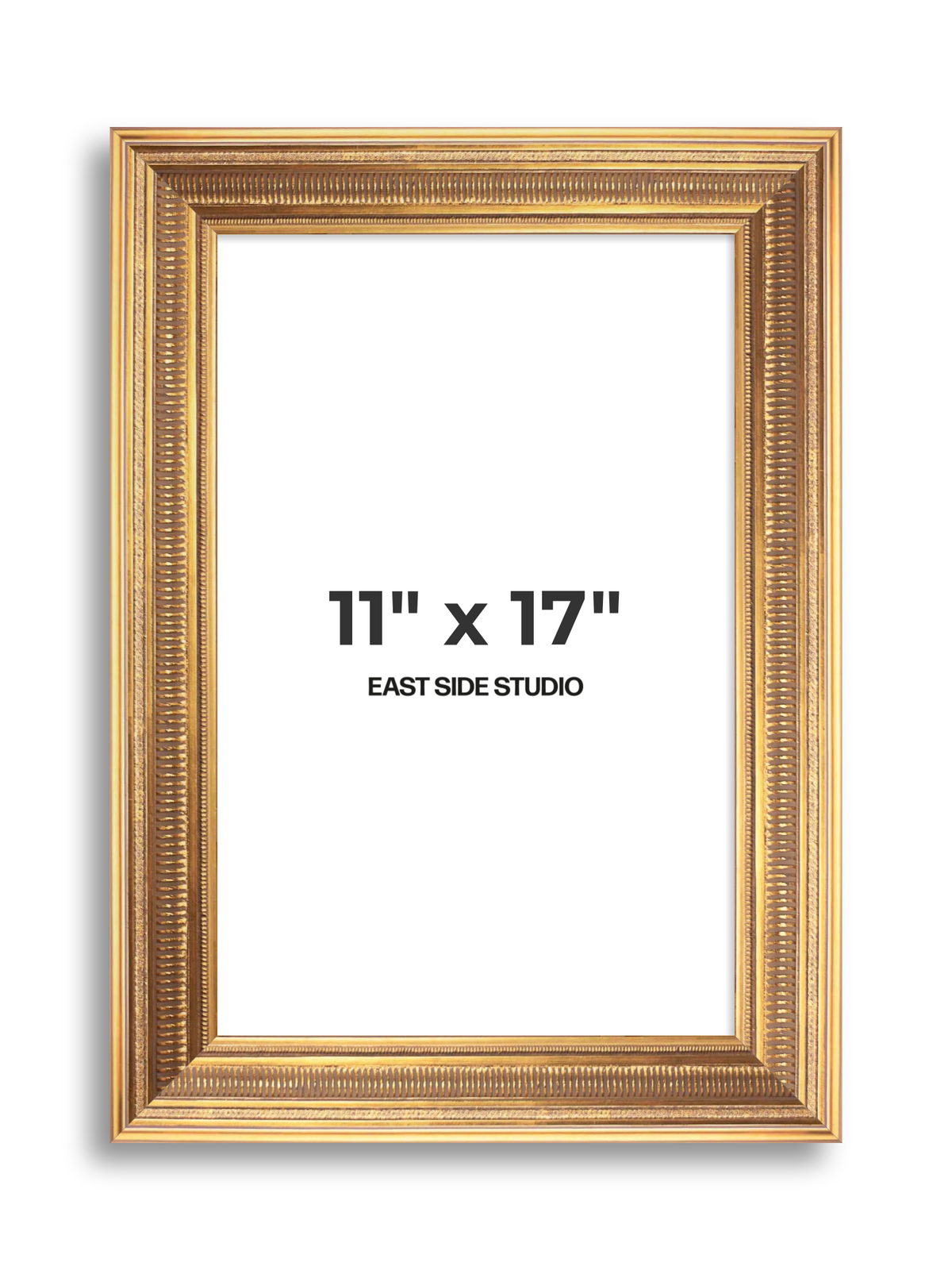Colonnade Gold 11" x 17" picture frame