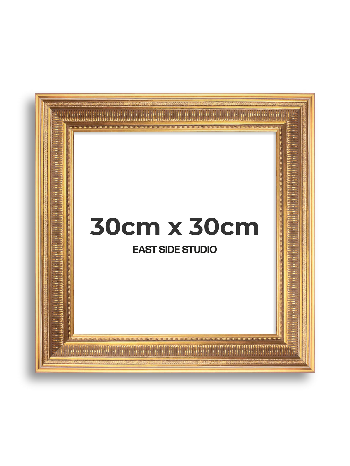 Colonnade Gold 30cm x 30cm picture frame