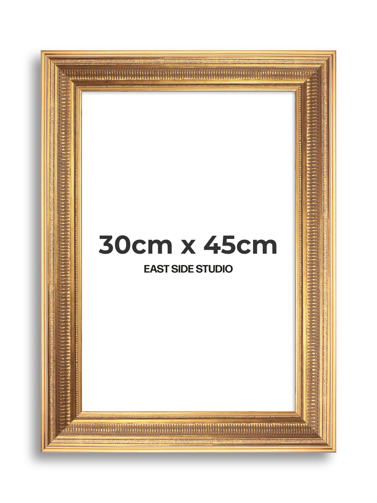 Colonnade Gold 30cm x 45cm picture frame