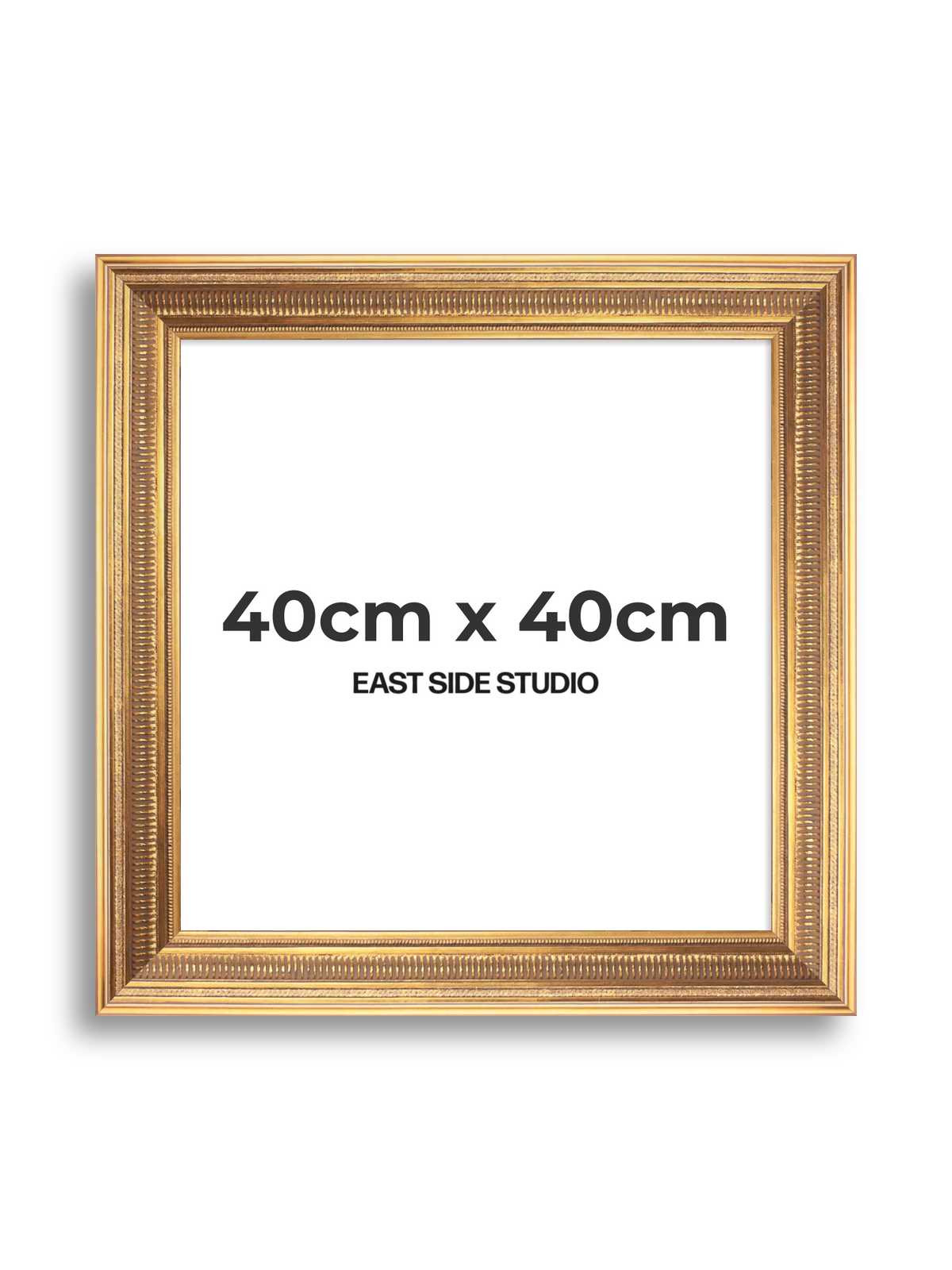 Colonnade Gold 40cm x 40cm picture frame