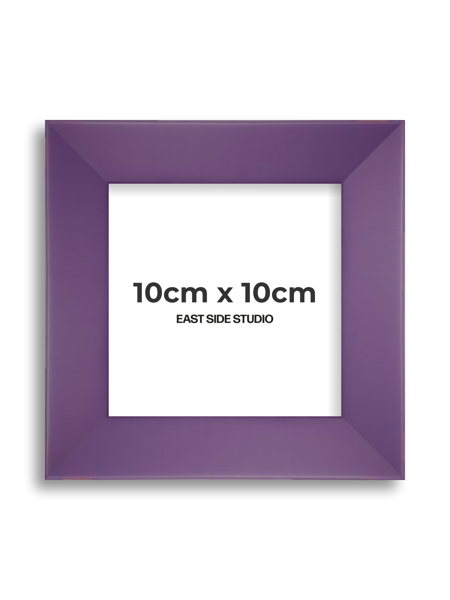 Deep Lilac 10cm x 10cm picture frame