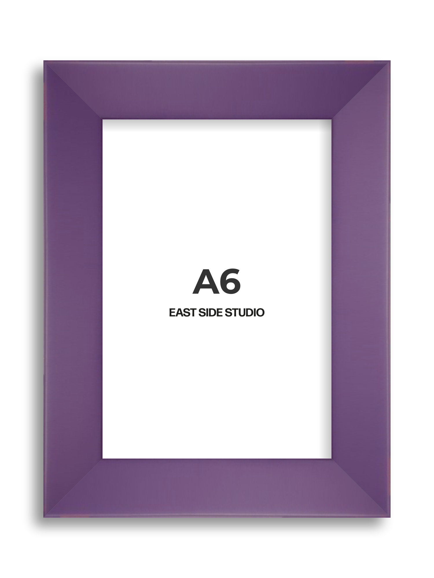 Deep Lilac A6 picture frame