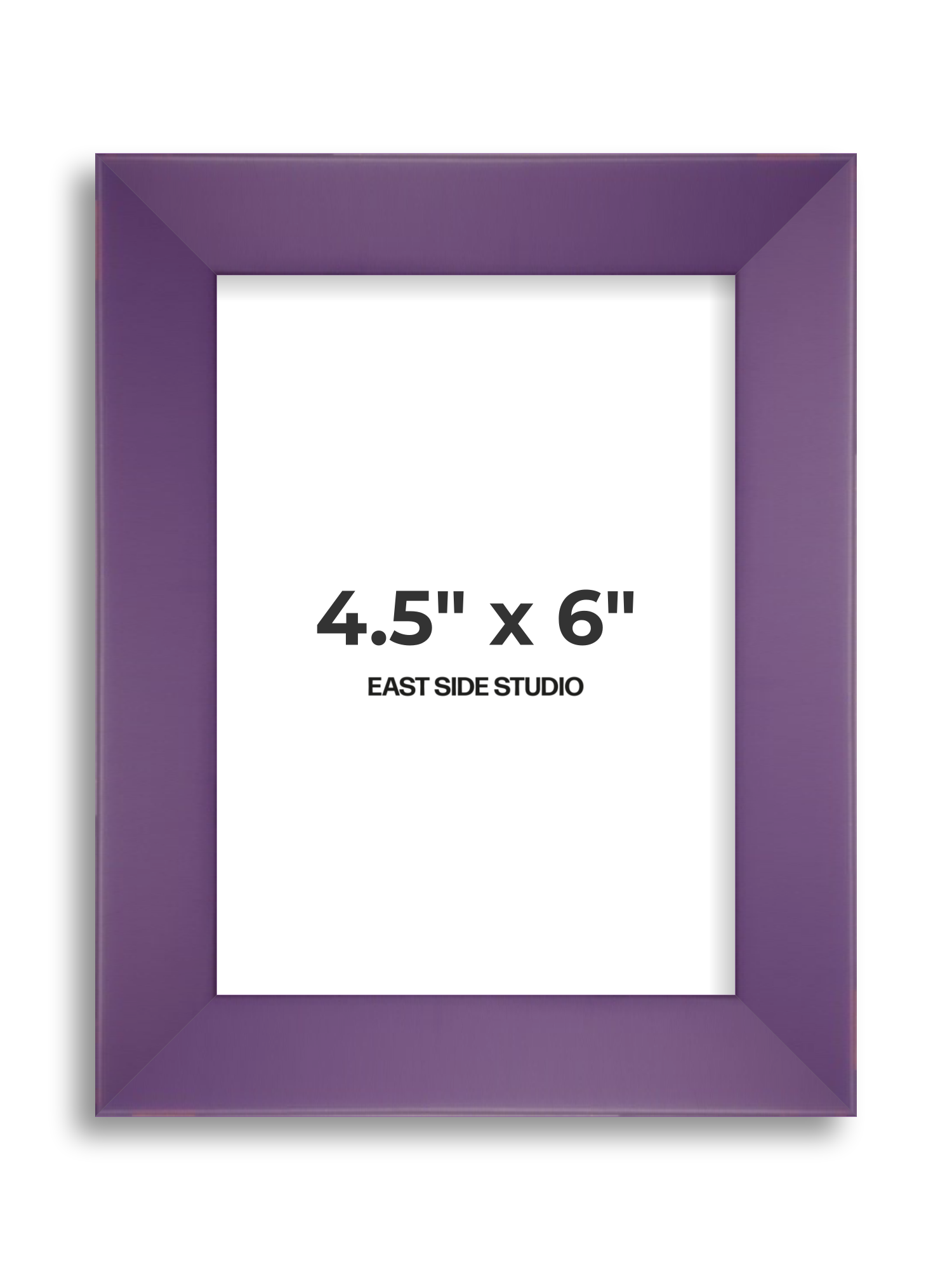 Deep Lilac 4.5" x 6" picture frame
