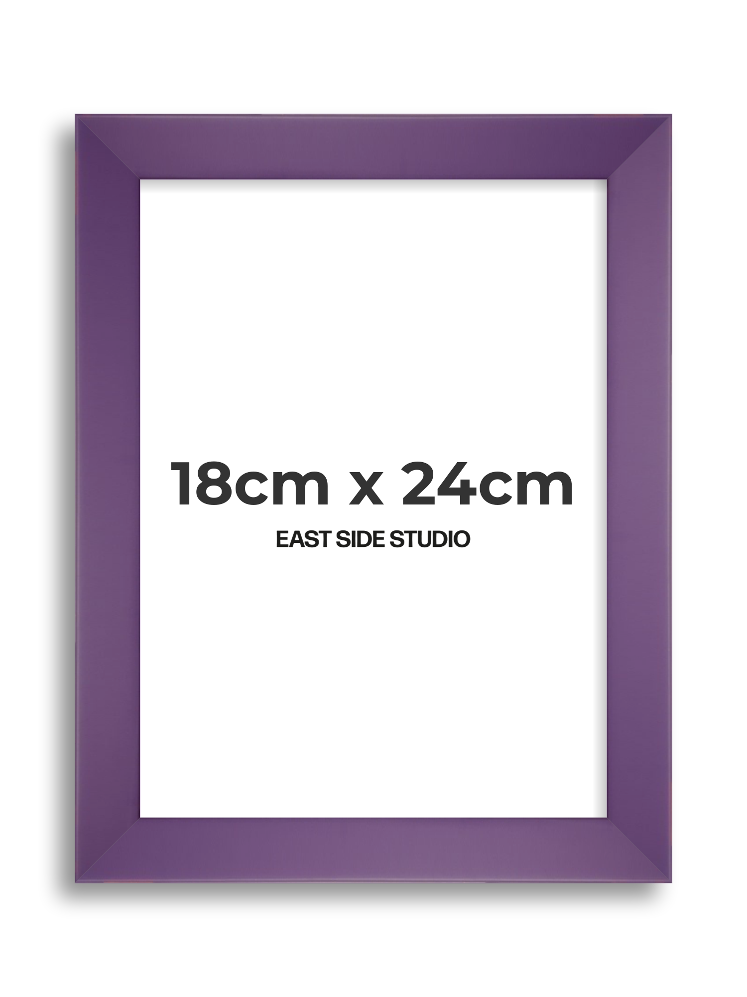 Deep Lilac 18cm x 24cm picture frame