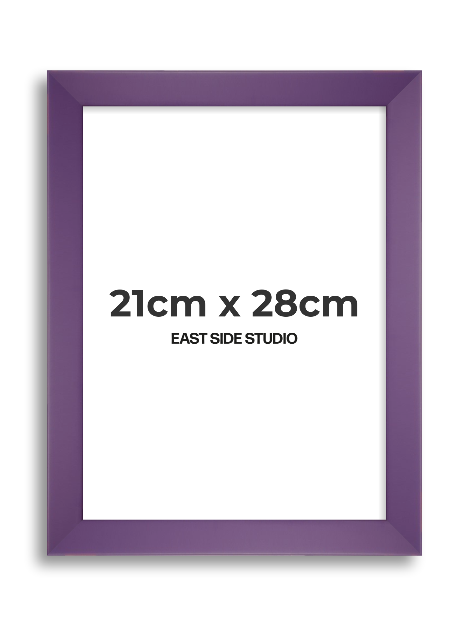 Deep Lilac 21cm x 28cm picture frame