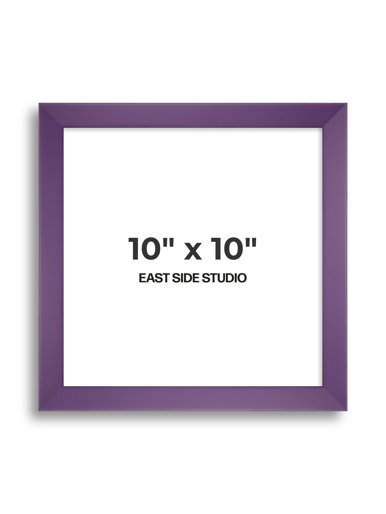Deep Lilac 10" x 10" picture frame