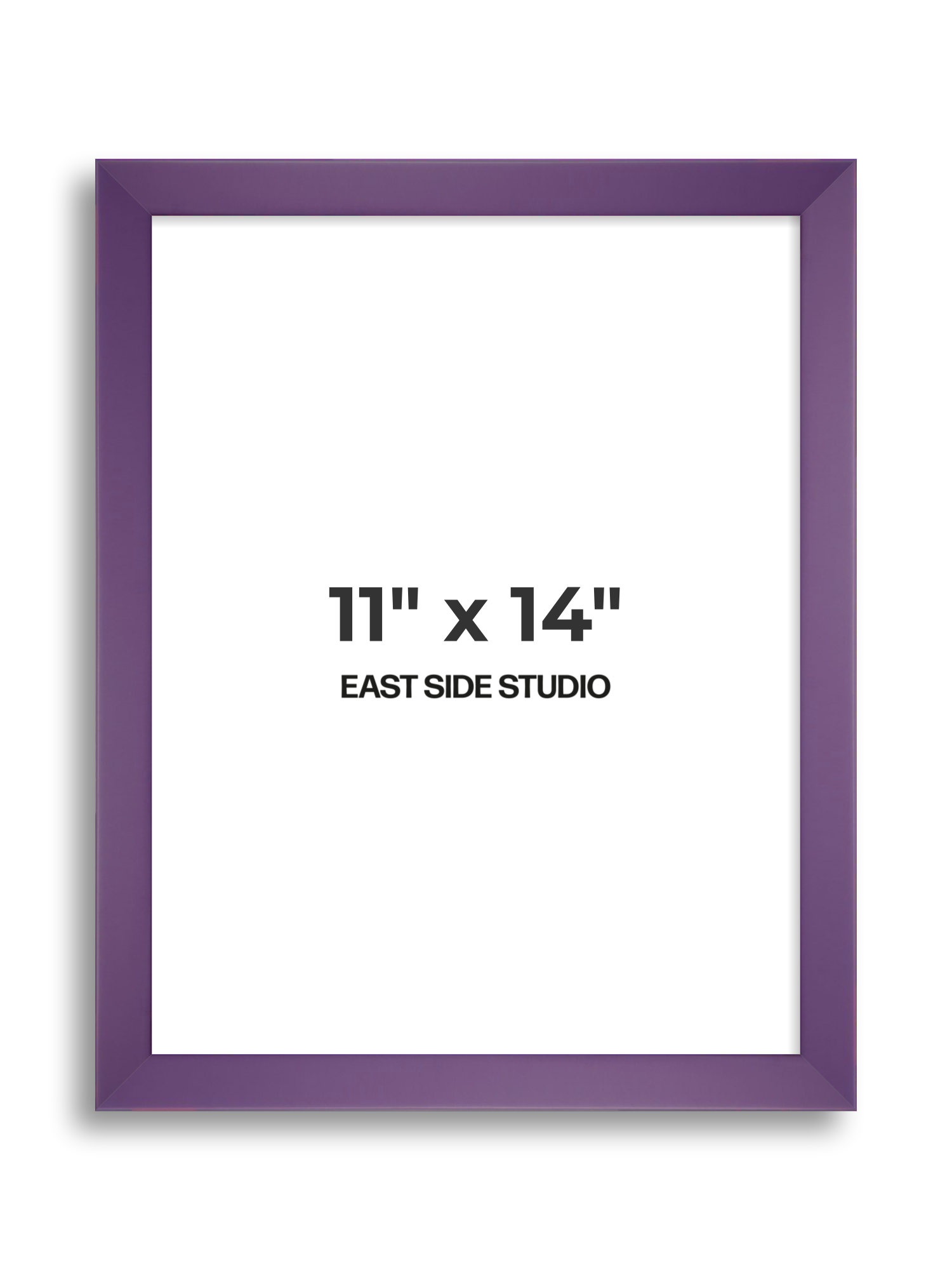 Deep Lilac 11" x 14" picture frame