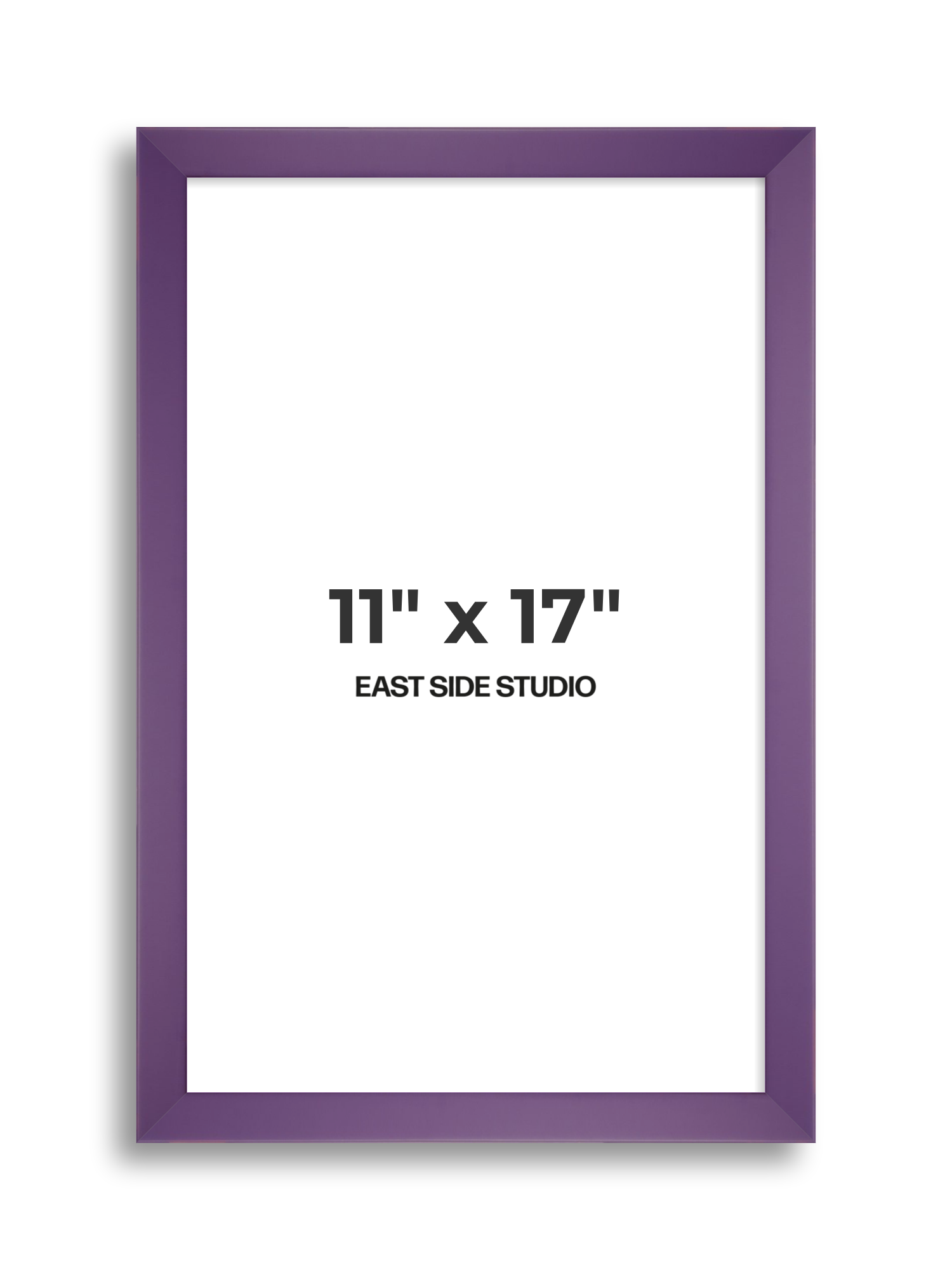 Deep Lilac 11" x 17" picture frame