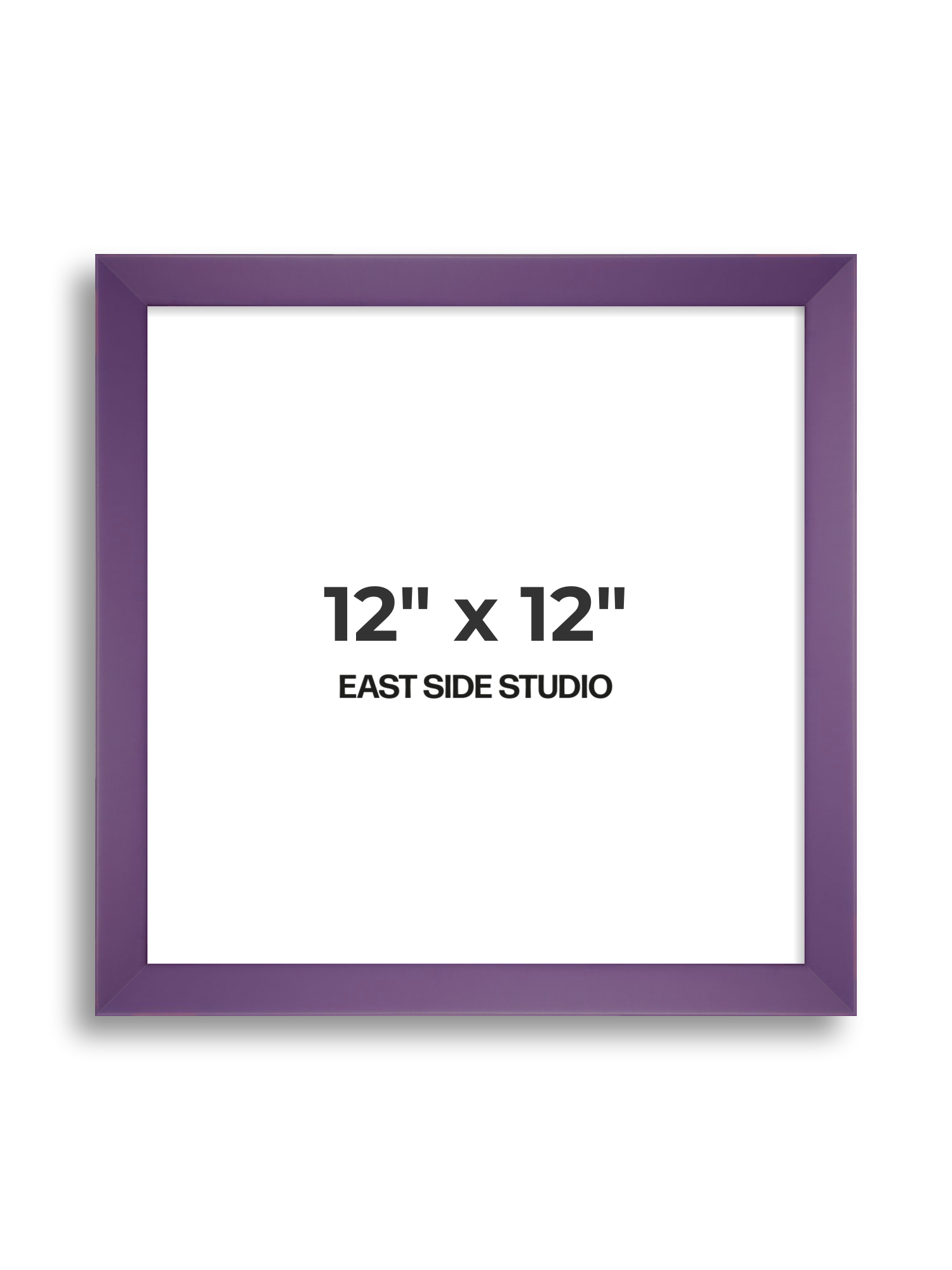 Deep Lilac 12" x 12" picture frame