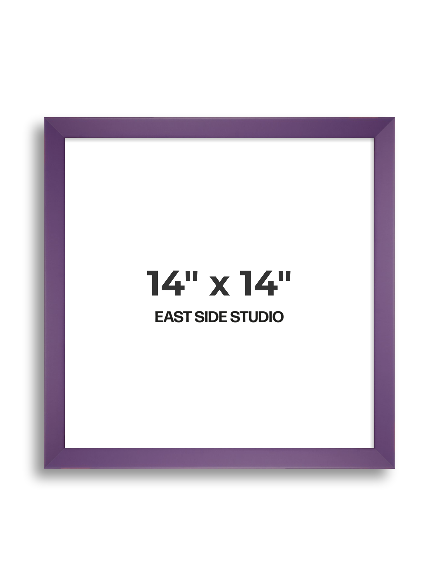 Deep Lilac 14" x 14" picture frame