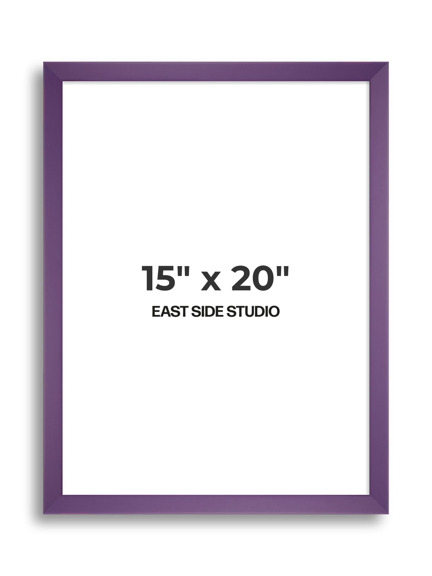 Deep Lilac 15" x 20" picture frame