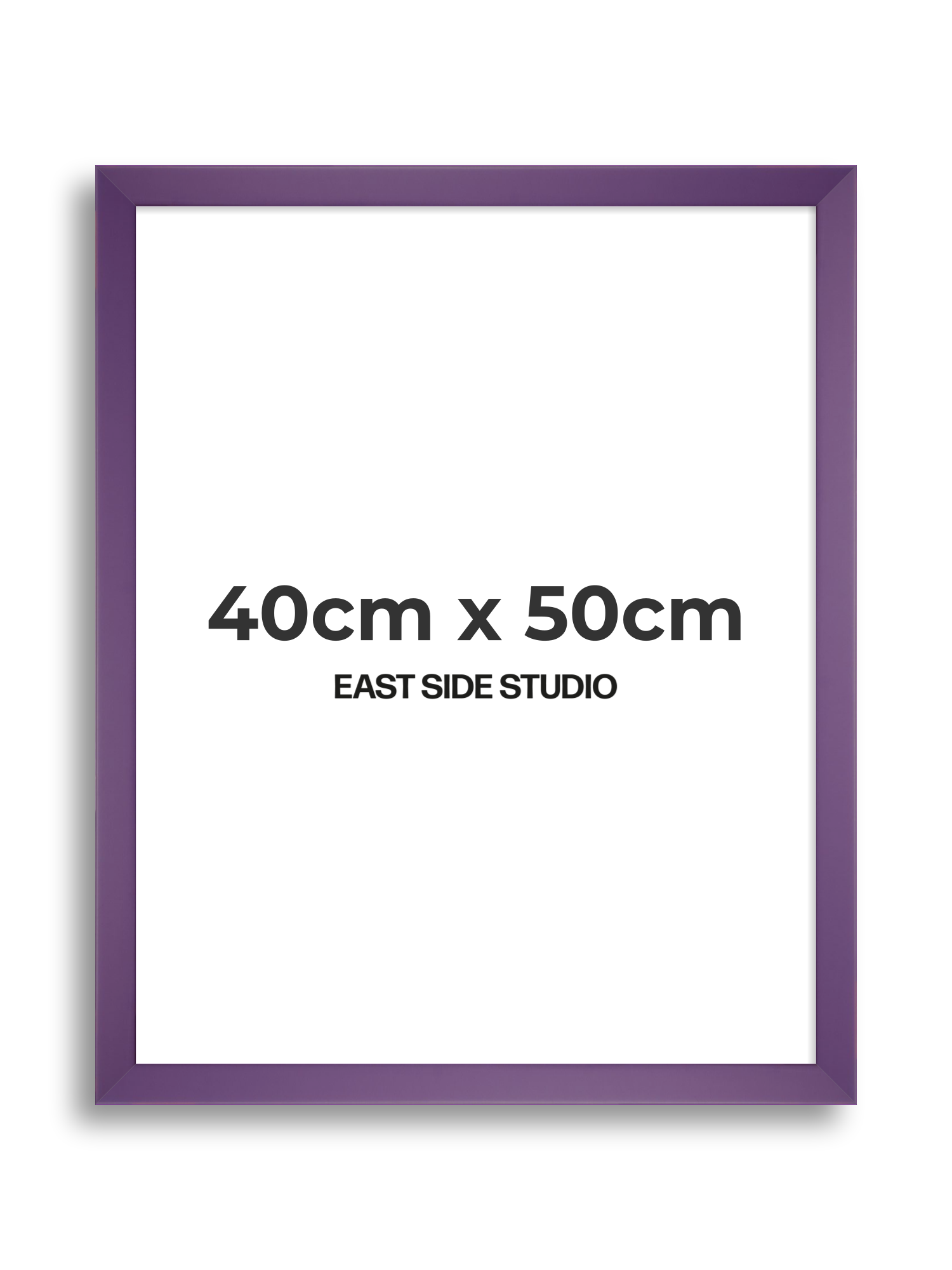Deep Lilac 40cm x 50cm picture frame