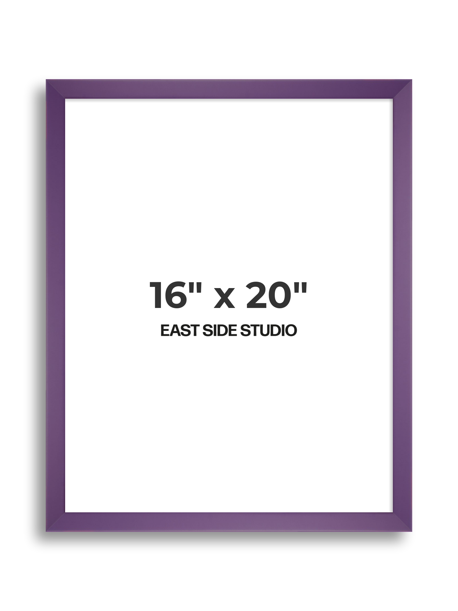 Deep Lilac 16" x 20" picture frame