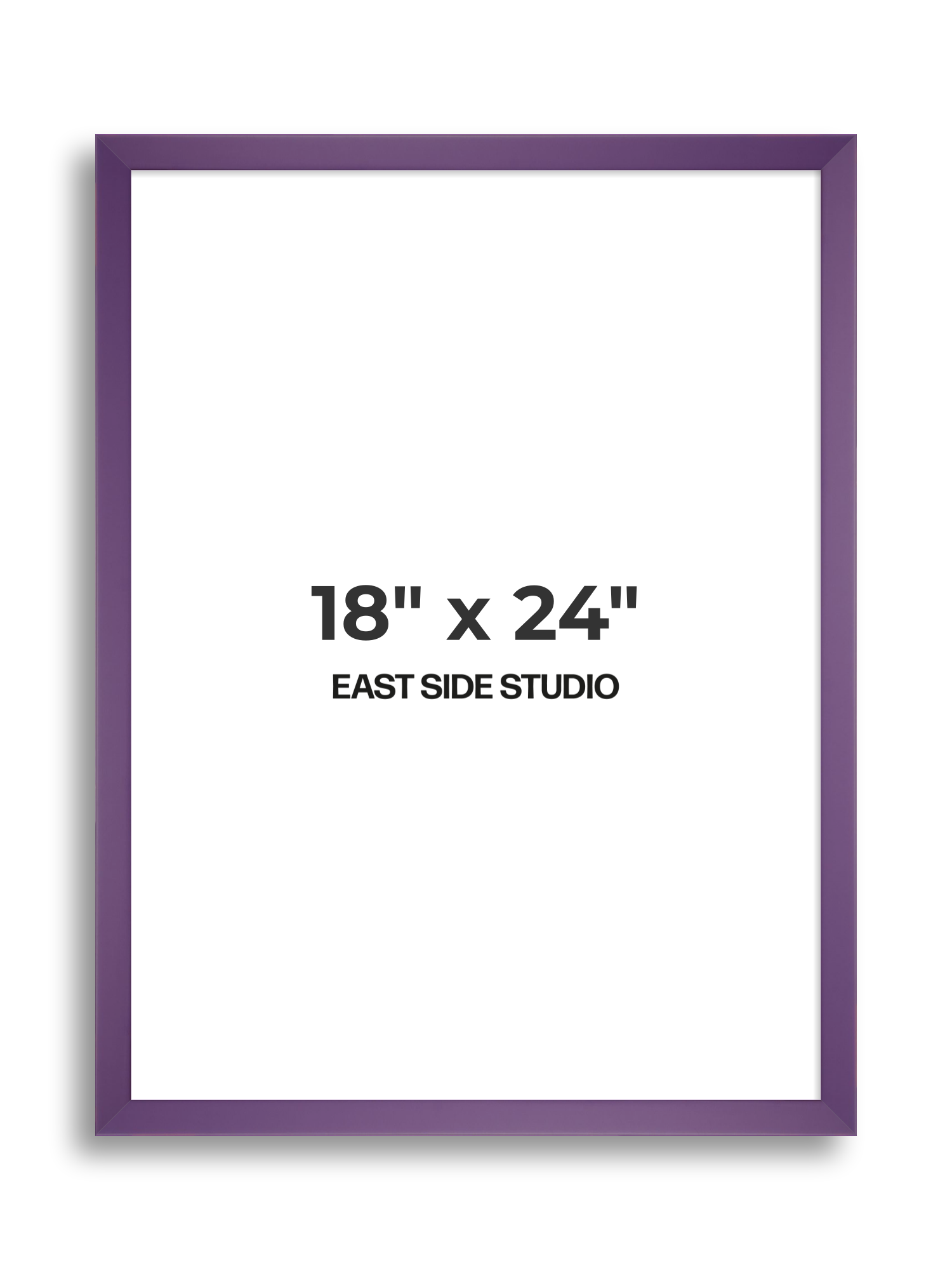 Deep Lilac 18" x 24" picture frame