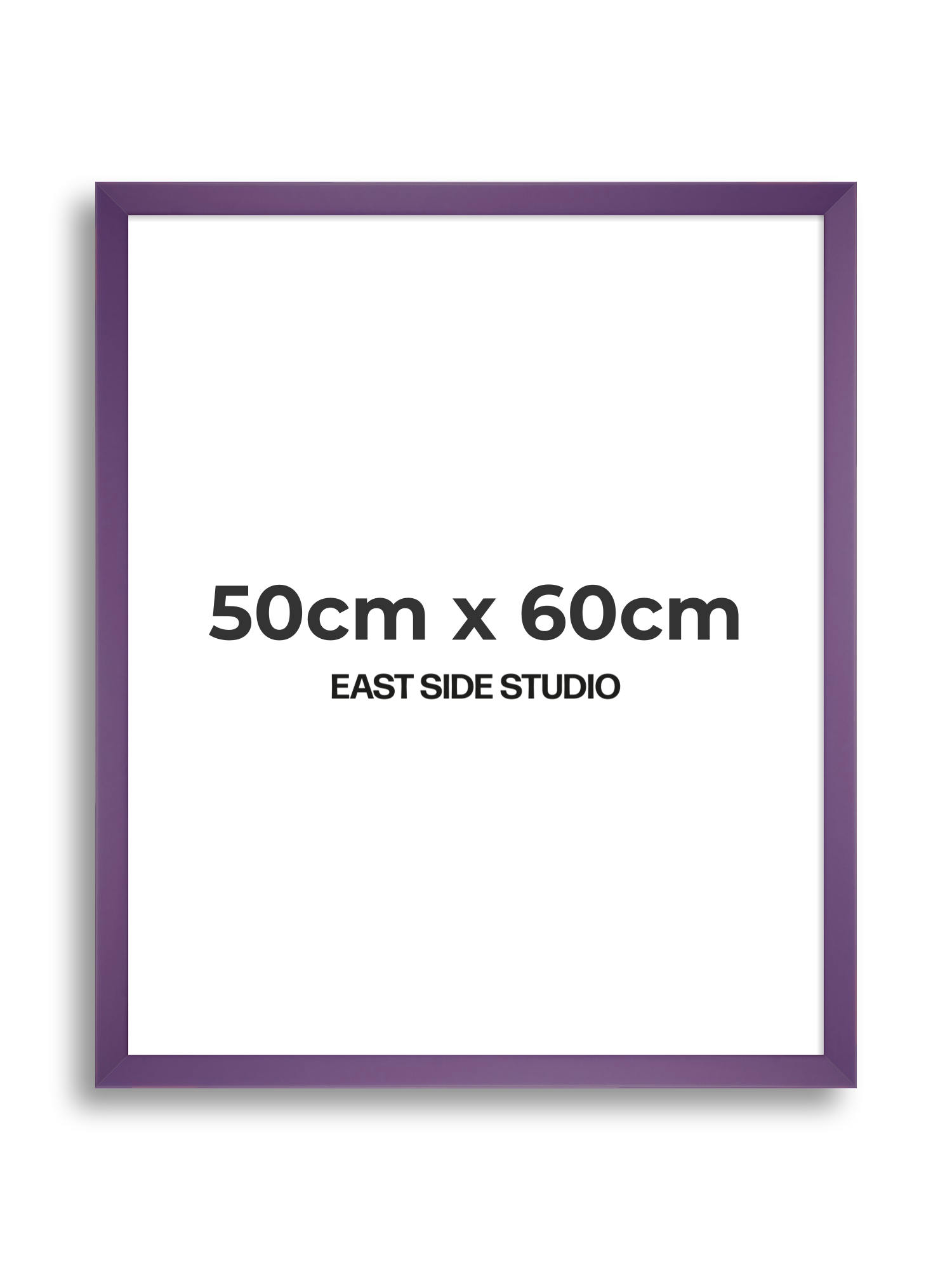 Deep Lilac 50cm x 60cm picture frame