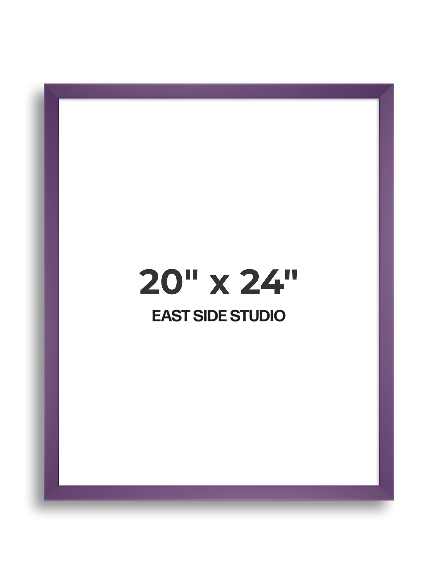 Deep Lilac 20" x 24" picture frame