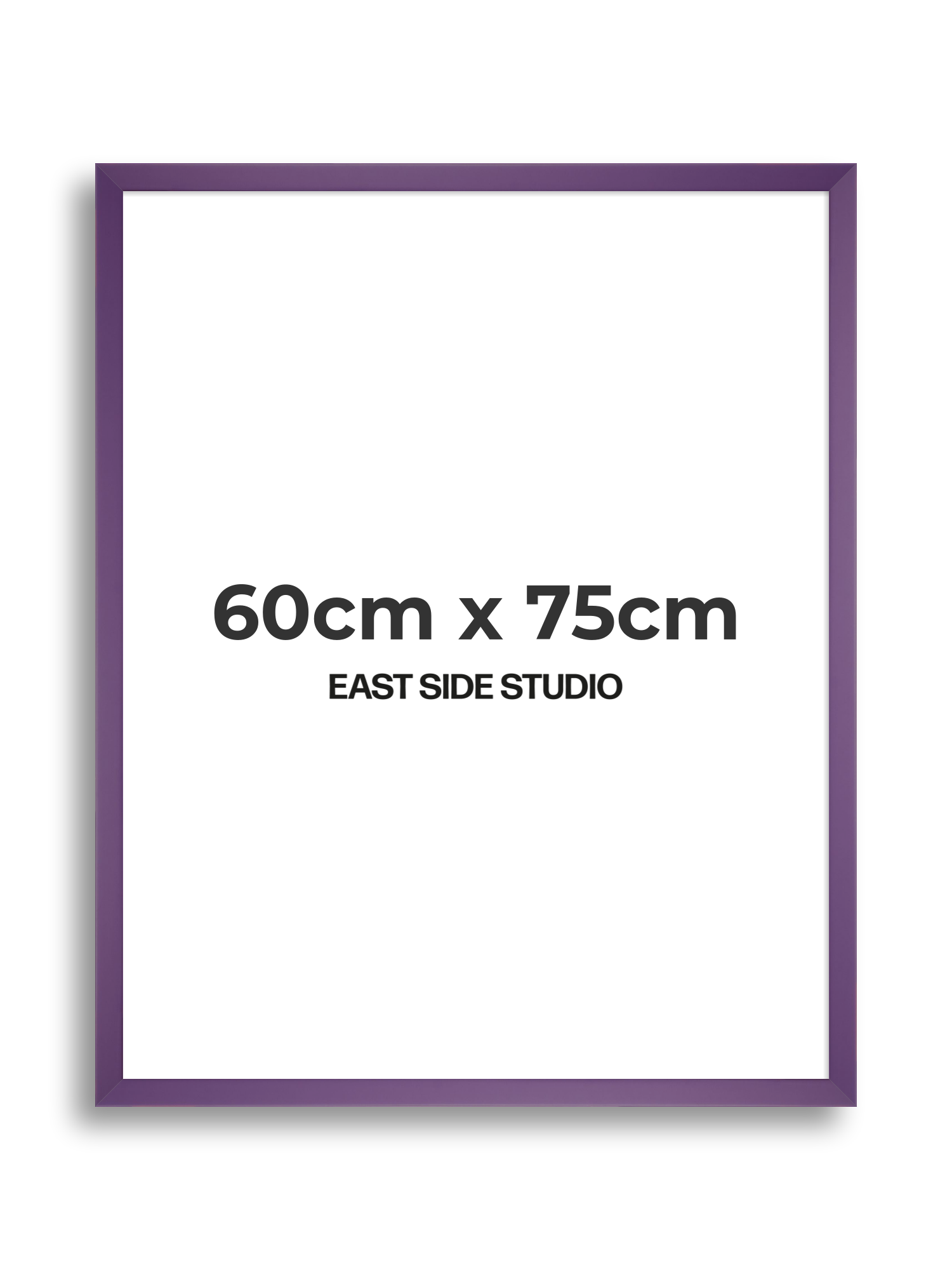 Deep Lilac 60cm x 75cm picture frame