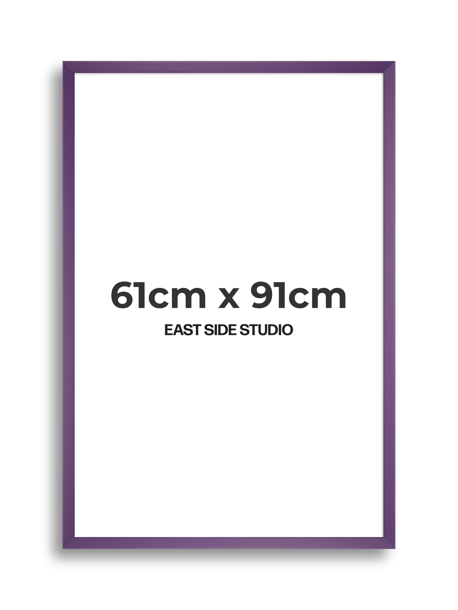 Deep Lilac 61cm x 91cm picture frame