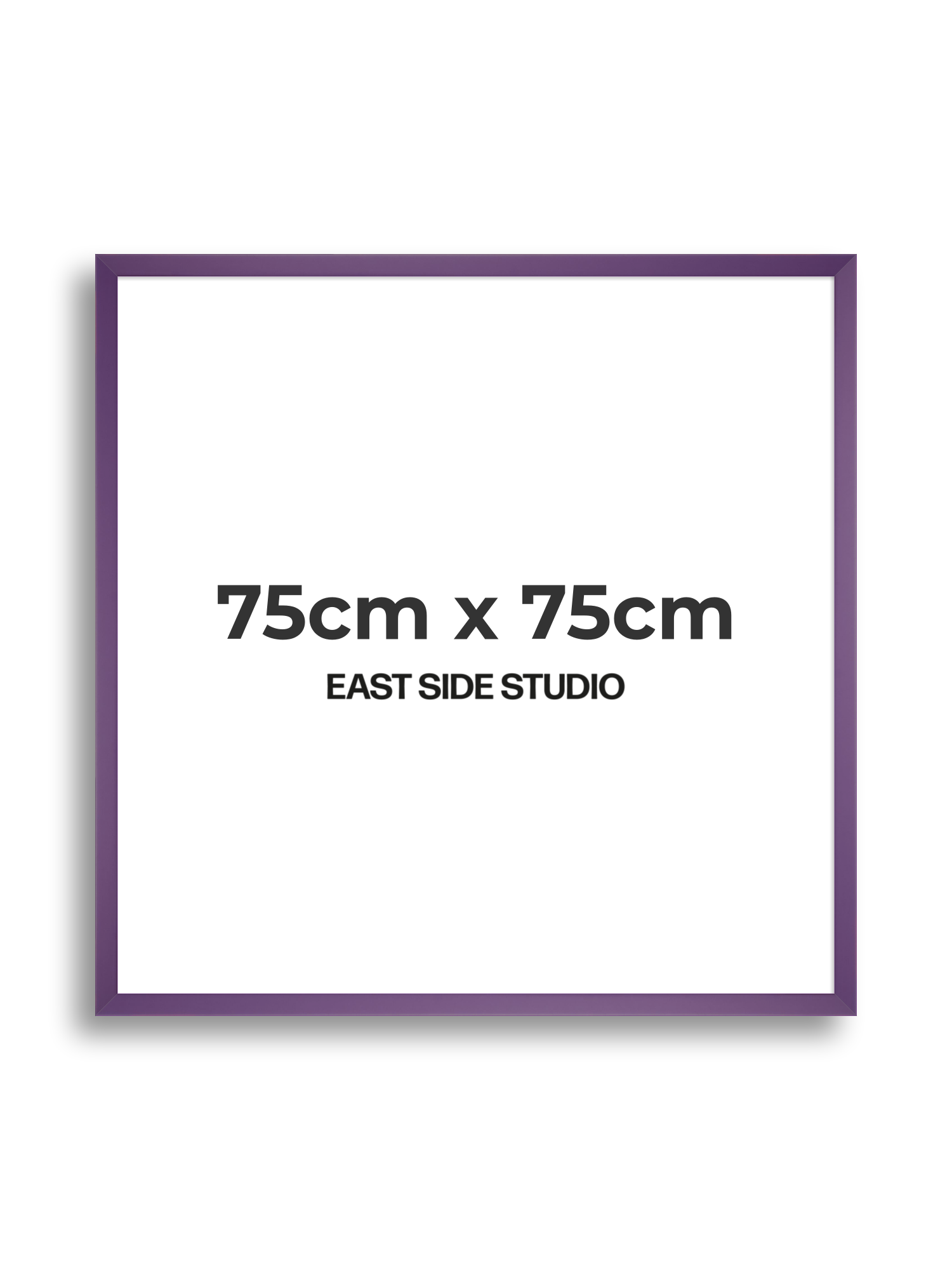 Deep Lilac 75cm x 75cm picture frame