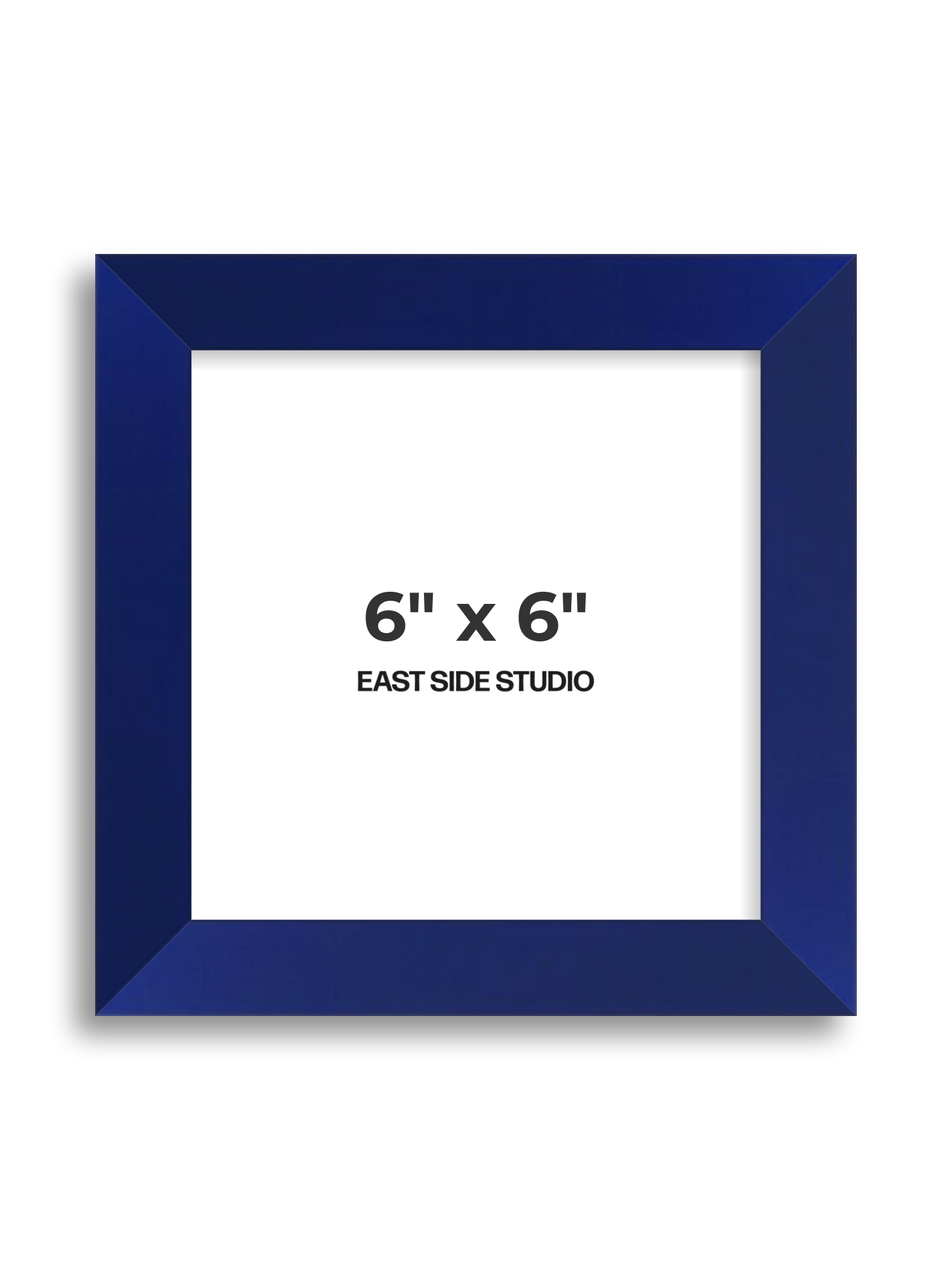 Cobalt Blue 6" x 6" picture frame